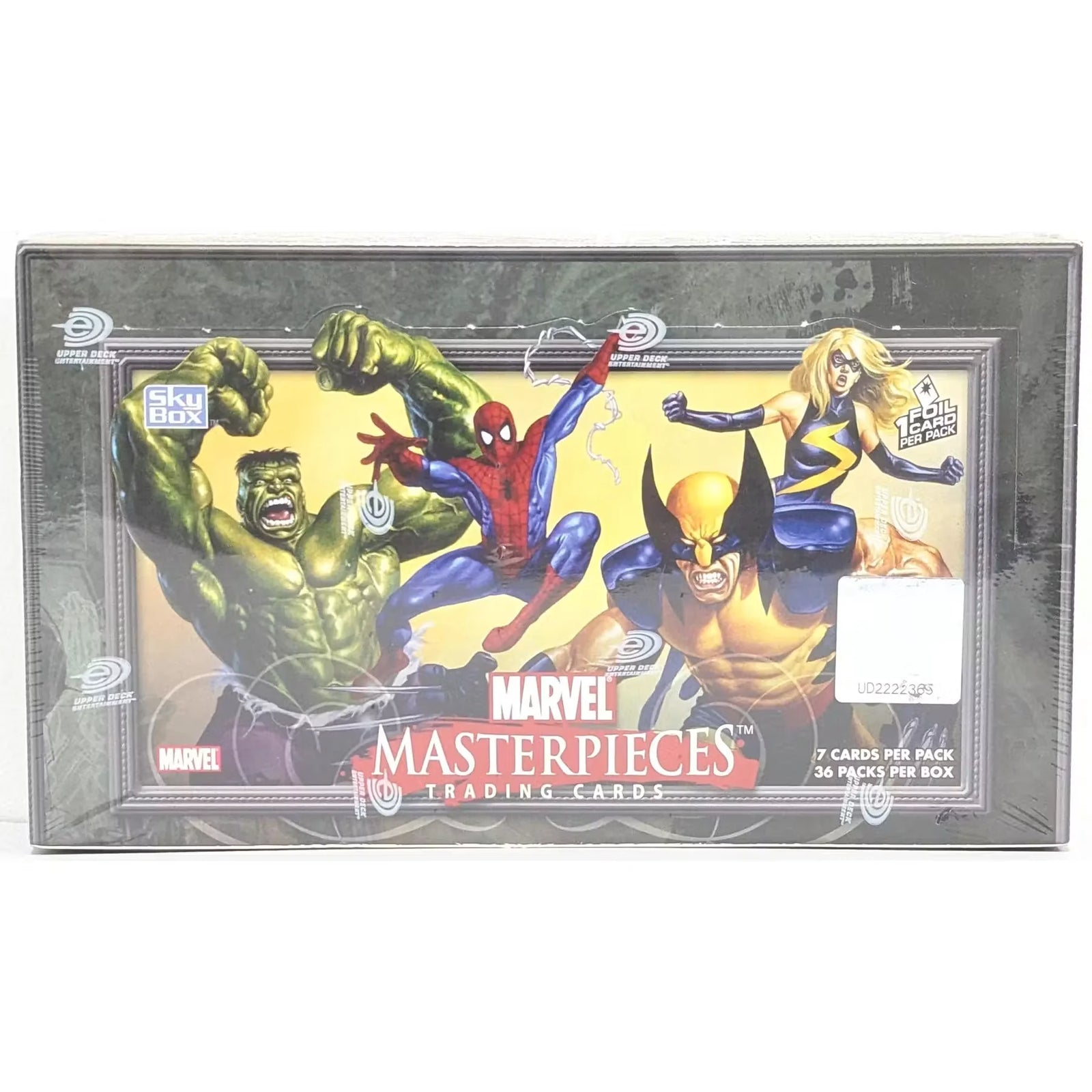 Marvel Masterpieces Hobby Box | 2007 Upper Deck Entertainment (Ships Sealed Only)