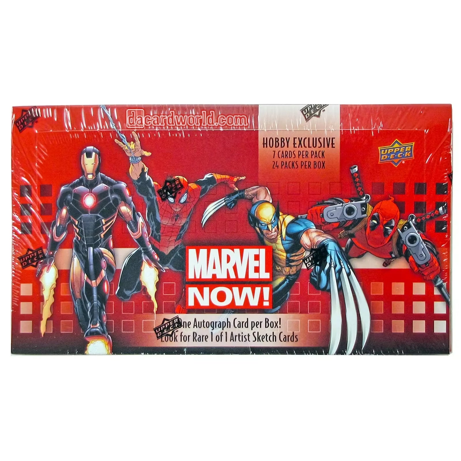 Marvel NOW! Trading Cards Hobby Box (2013 Upper Deck) (Ships Sealed Only)