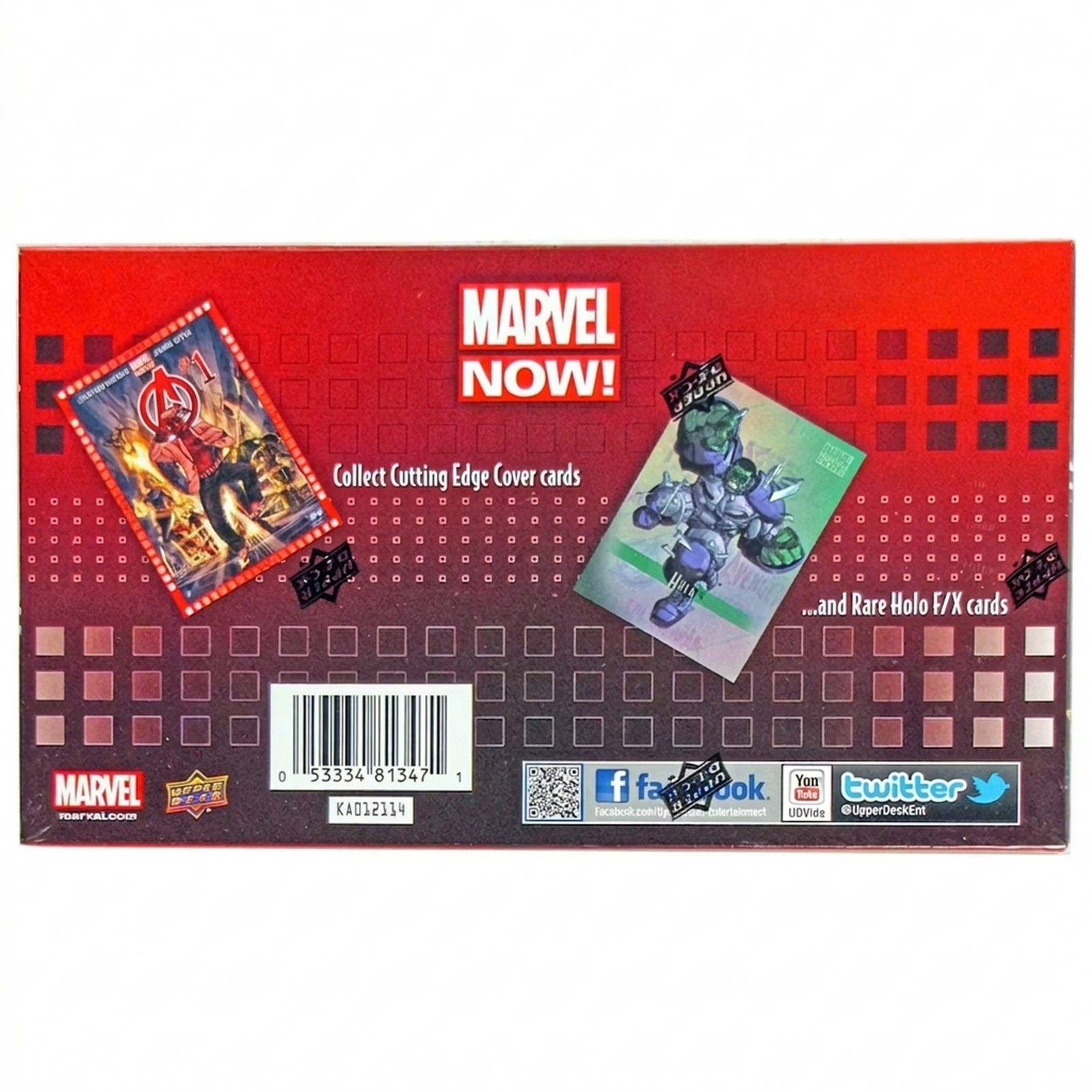 Marvel NOW! Trading Cards Hobby Box (2013 Upper Deck) (Ships Sealed Only)