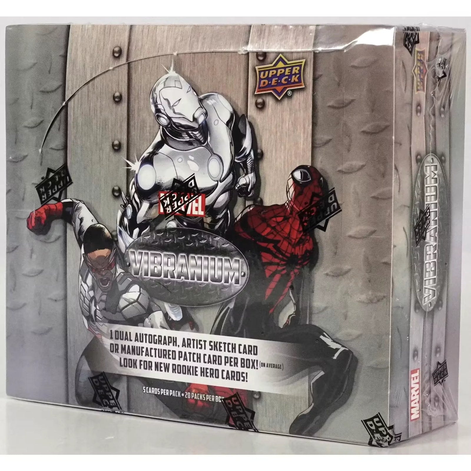 2015 Upper Deck Marvel Vibranium Hobby Box | Reflective Card Stock (Ships Sealed Only)