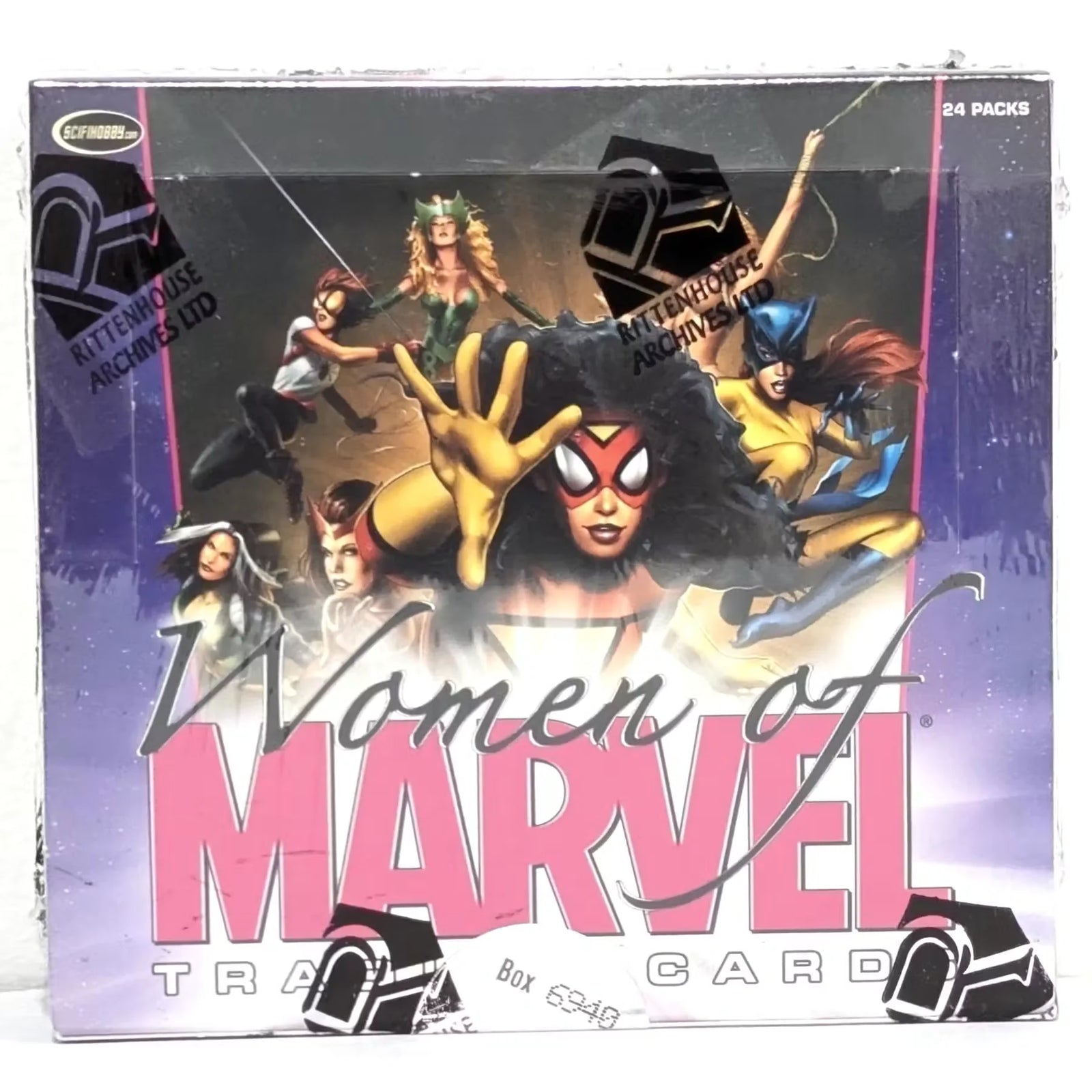 Women of Marvel Trading Cards Box | 2008 Rittenhouse (Ships Sealed Only)