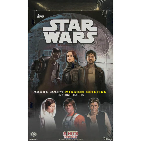 2016 Topps Star Wars Rogue One Mission Briefing Hobby Box (Ships Sealed Only)