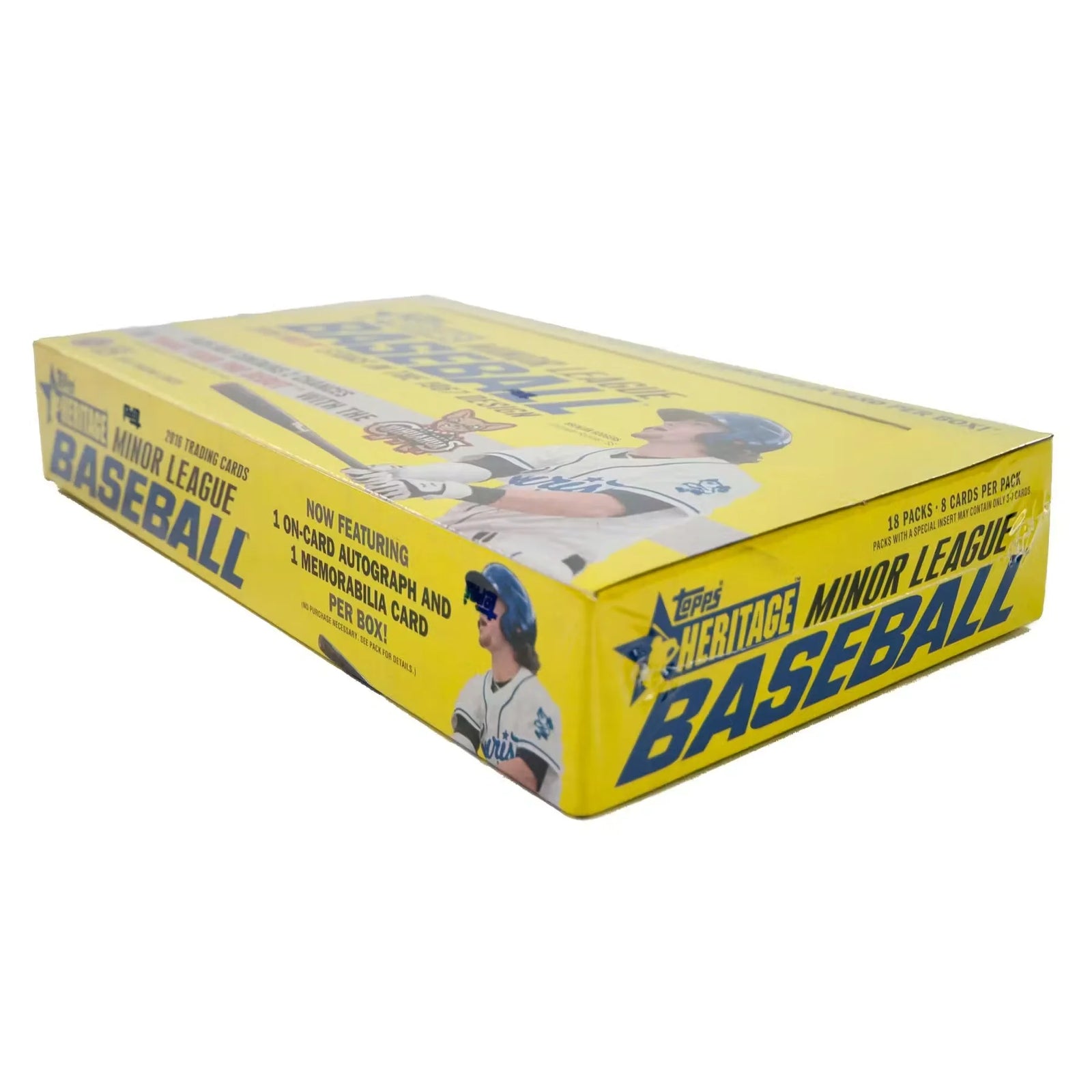 2016 Topps Heritage Minor League Baseball Hobby Box (Ships Sealed Only)