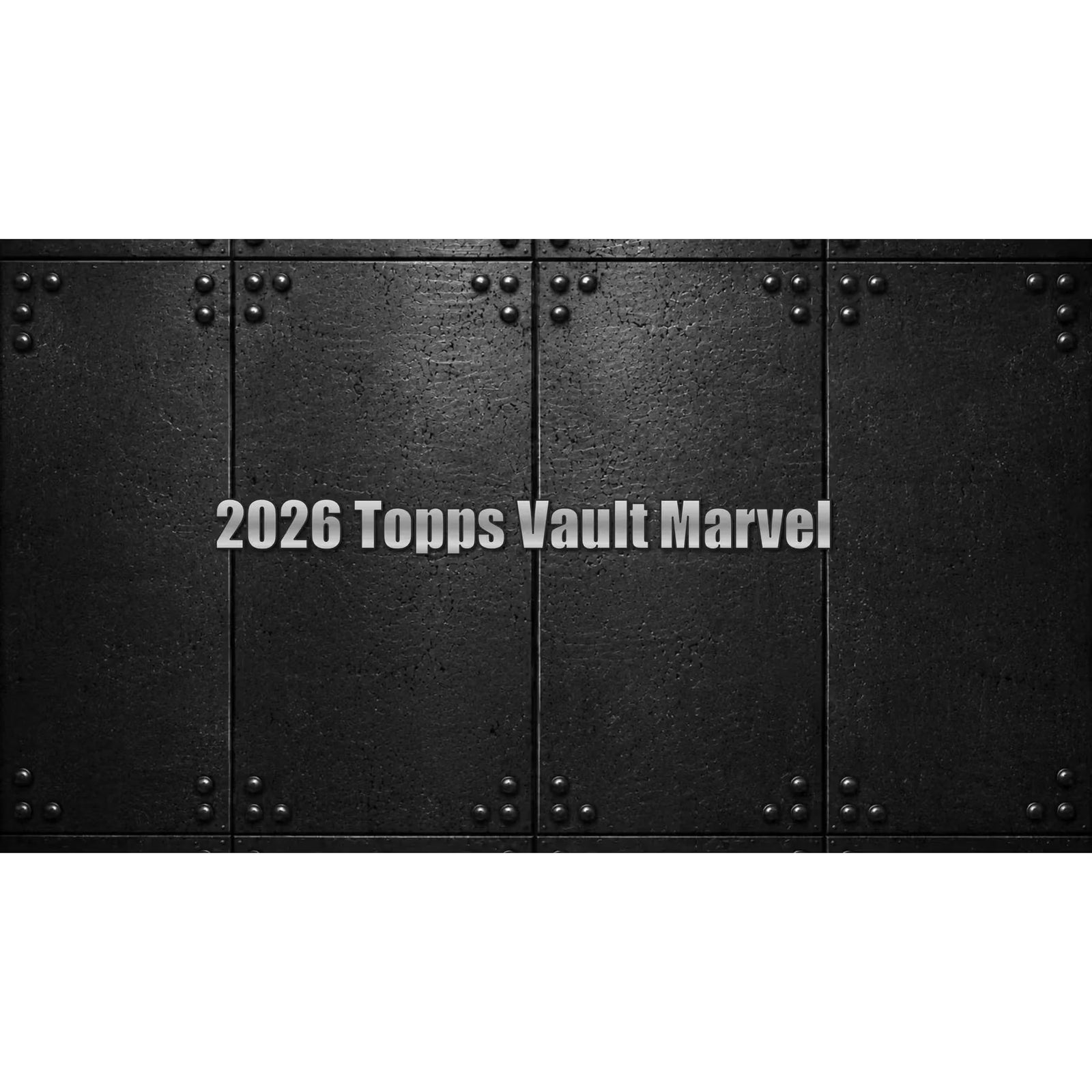 2026 Topps Vault Marvel Hobby 5-Box Case | Presell (Ships Sealed Only)