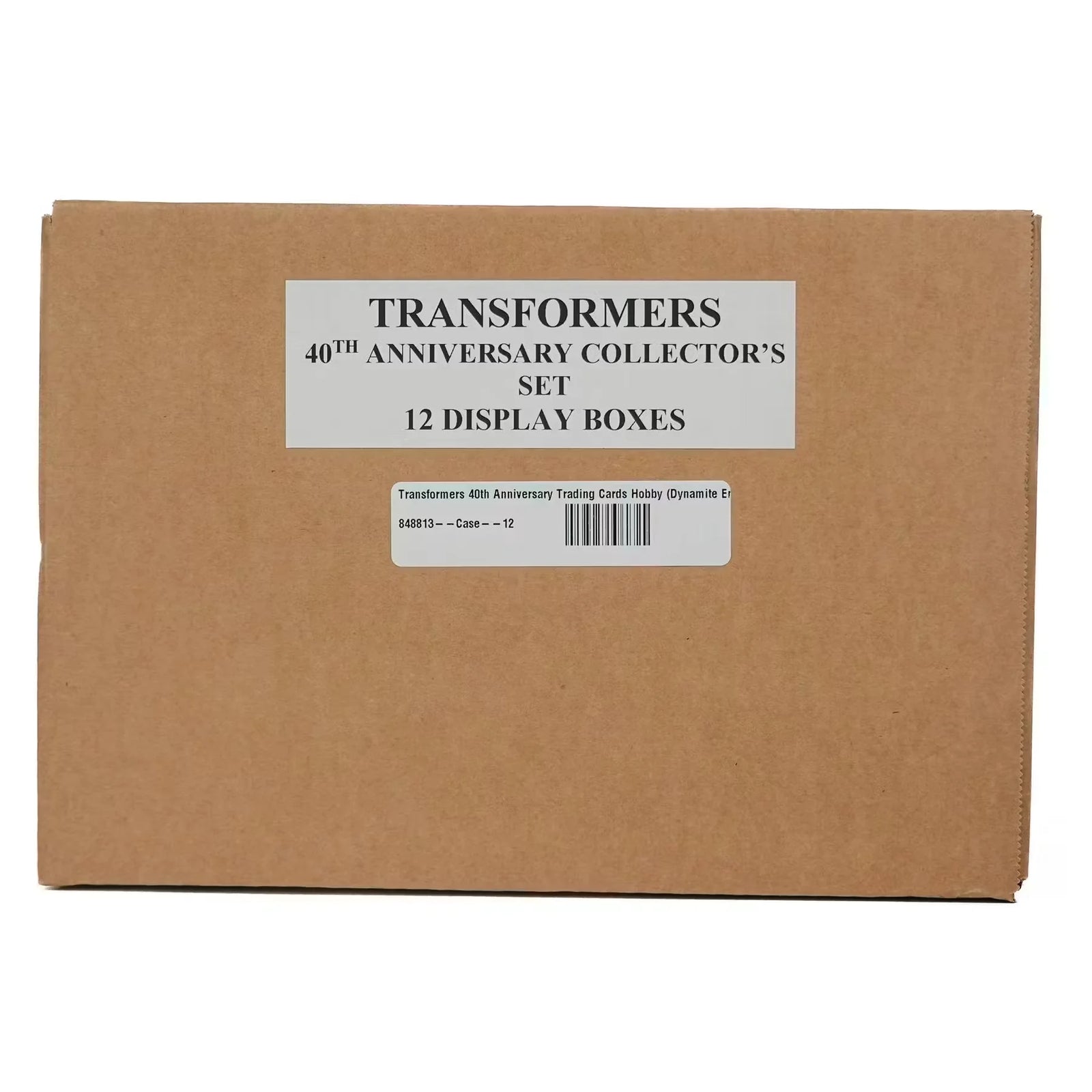 2024 Transformers 40th Anniversary Trading Cards Hobby 12-Box Case (Ships Sealed Only)