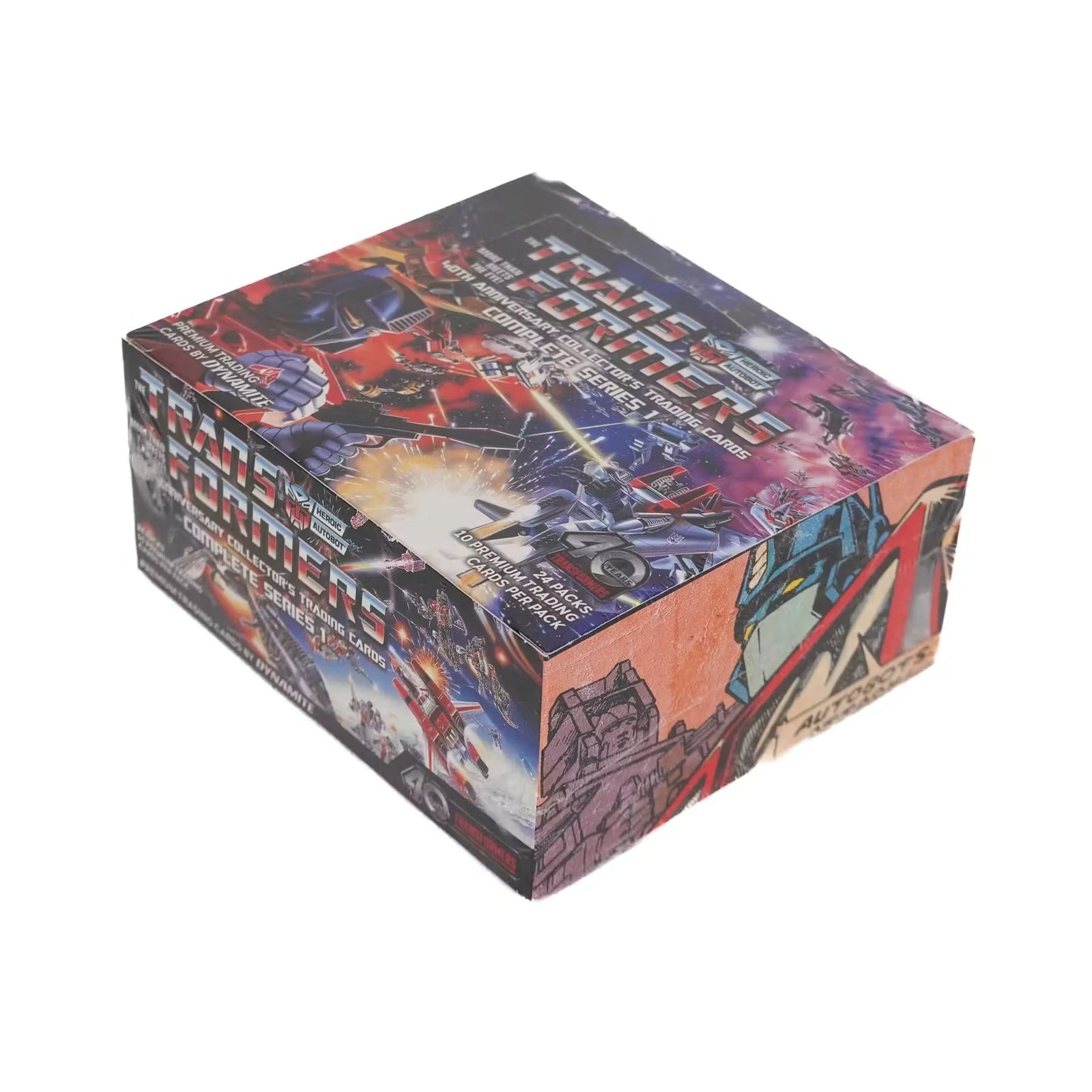 2024 Transformers 40th Anniversary Trading Cards Hobby 12-Box Case (Ships Sealed Only)