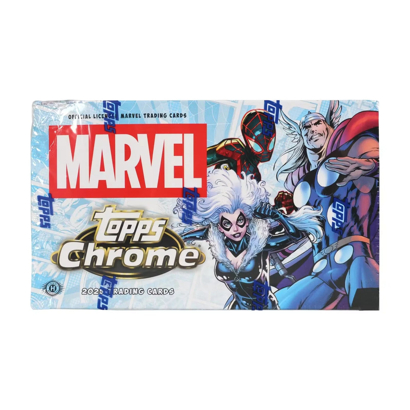 2025 Topps Marvel Chrome Hobby Box | EX-MT (Ships Sealed Only)