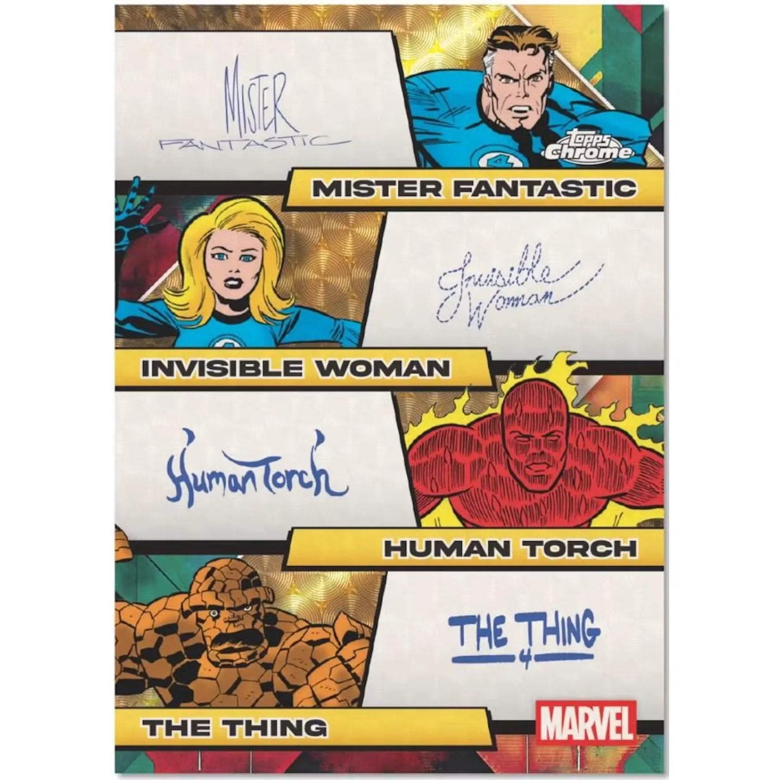 2025 Topps Marvel Chrome Hobby Box | EX-MT (Ships Sealed Only)