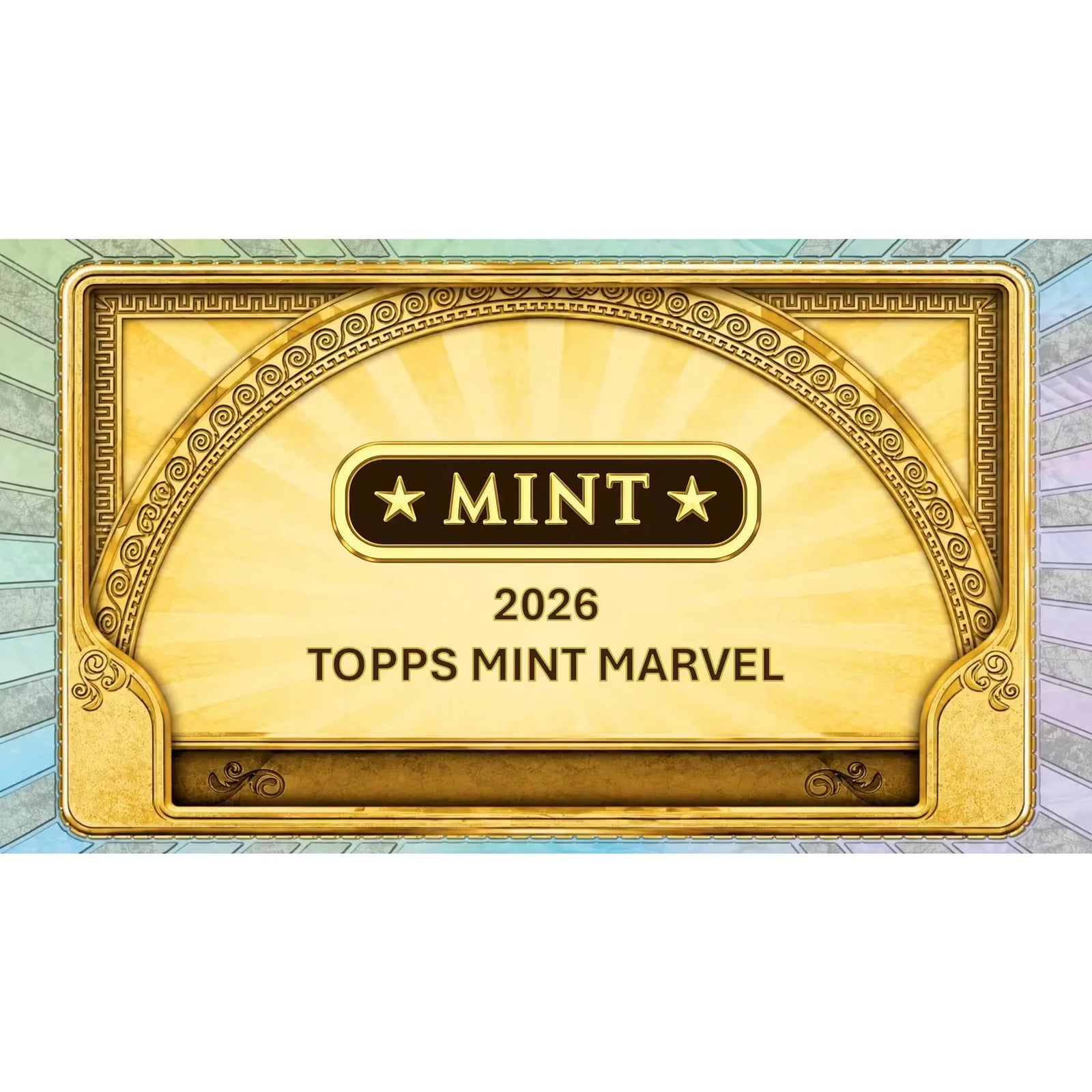 2026 Topps Marvel Mint Hobby Box | Chrome Autographs & Encased Inserts (Ships Sealed Only)