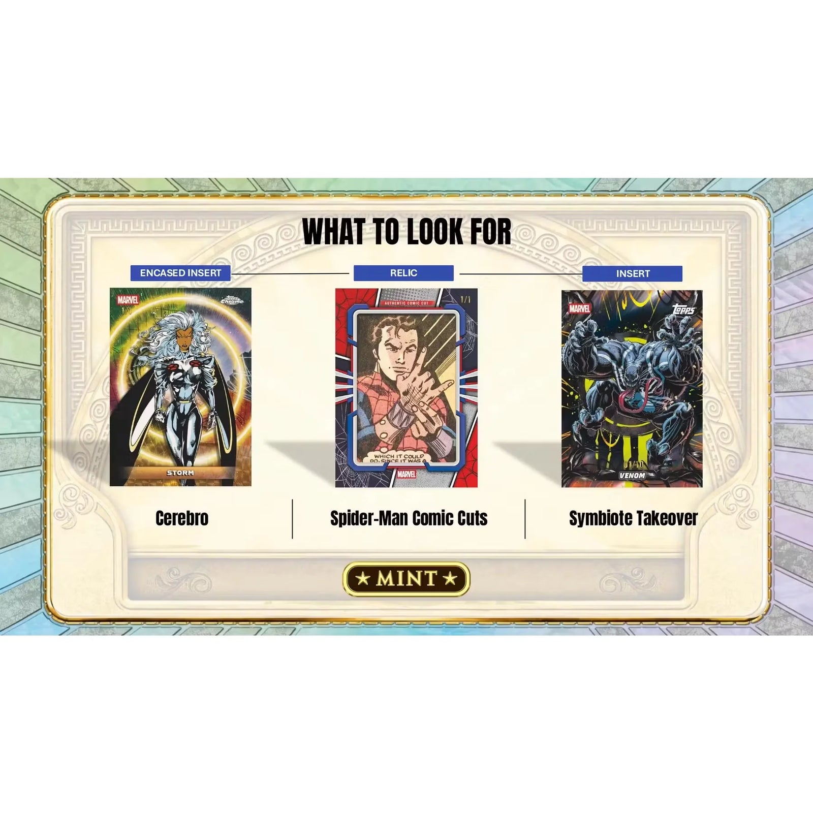 2026 Topps Marvel Mint Hobby Box | Chrome Autographs & Encased Inserts (Ships Sealed Only)