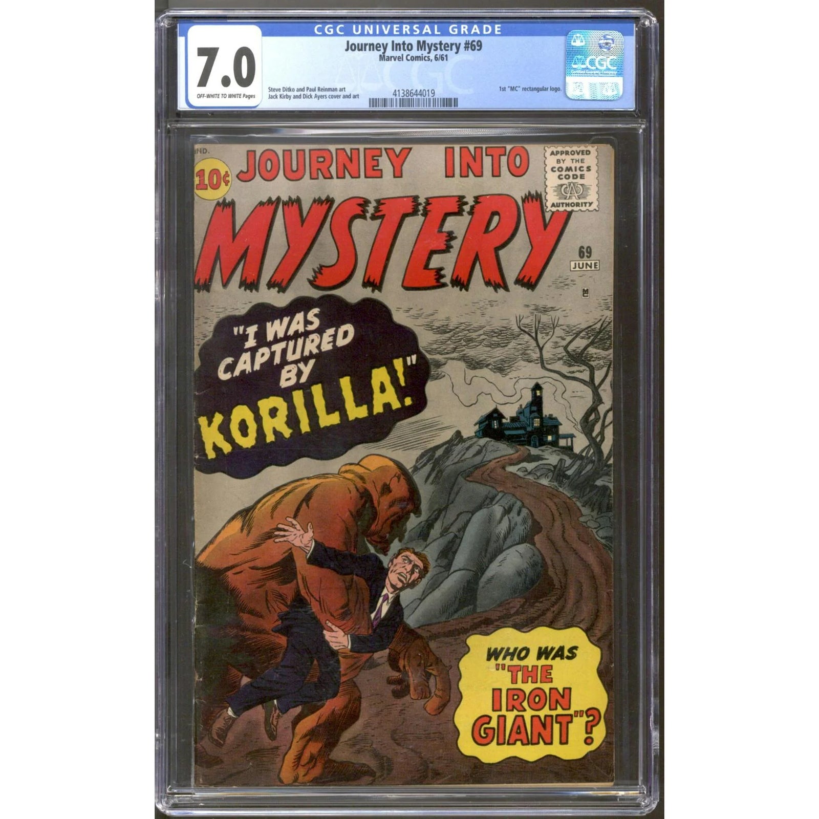 Journey Into Mystery #69 Comic Book | CGC 7.0