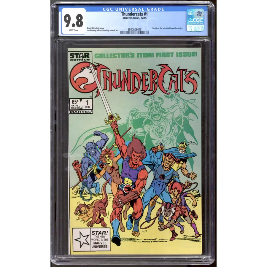 Thundercats #1 Comic Book | CGC 9.8 White Pages