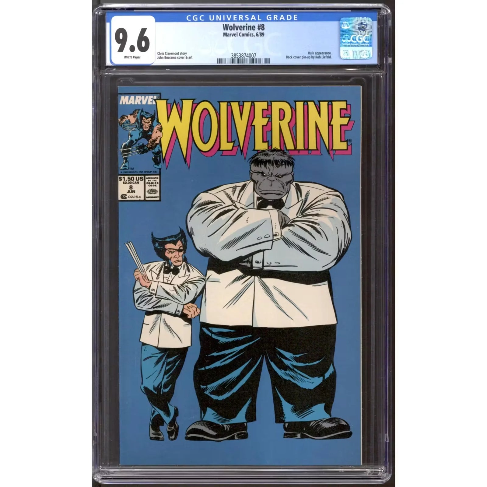 Wolverine #8 CGC 9.6 (W) | Graded Comic Book