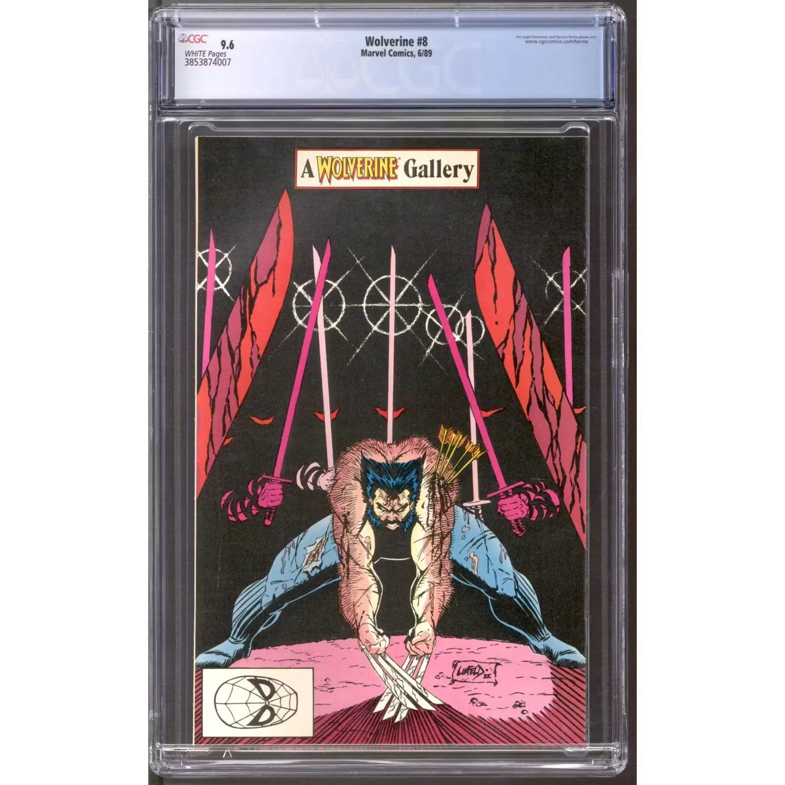 Wolverine #8 CGC 9.6 (W) | Graded Comic Book