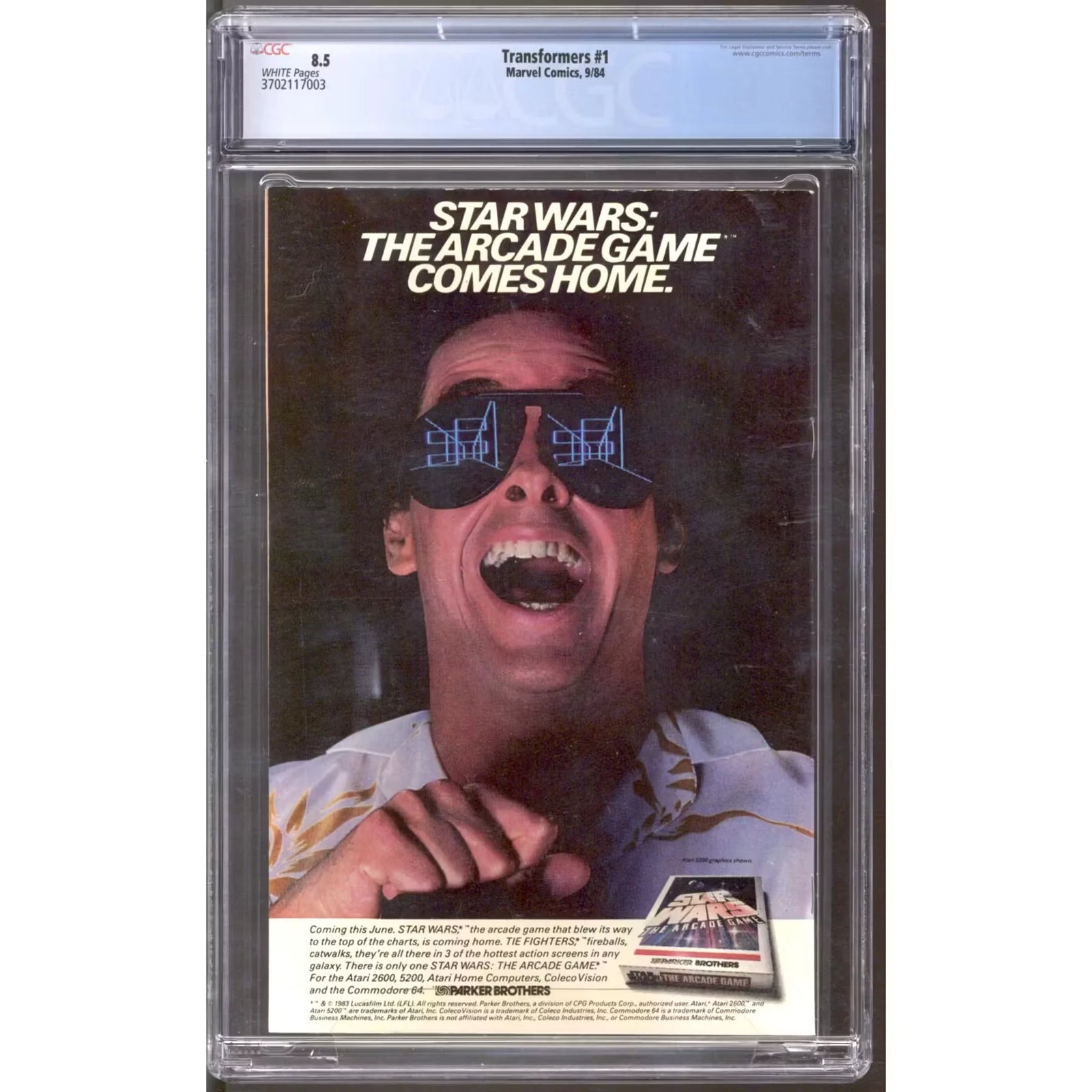 Transformers #1 Newsstand Variant | CGC 8.5