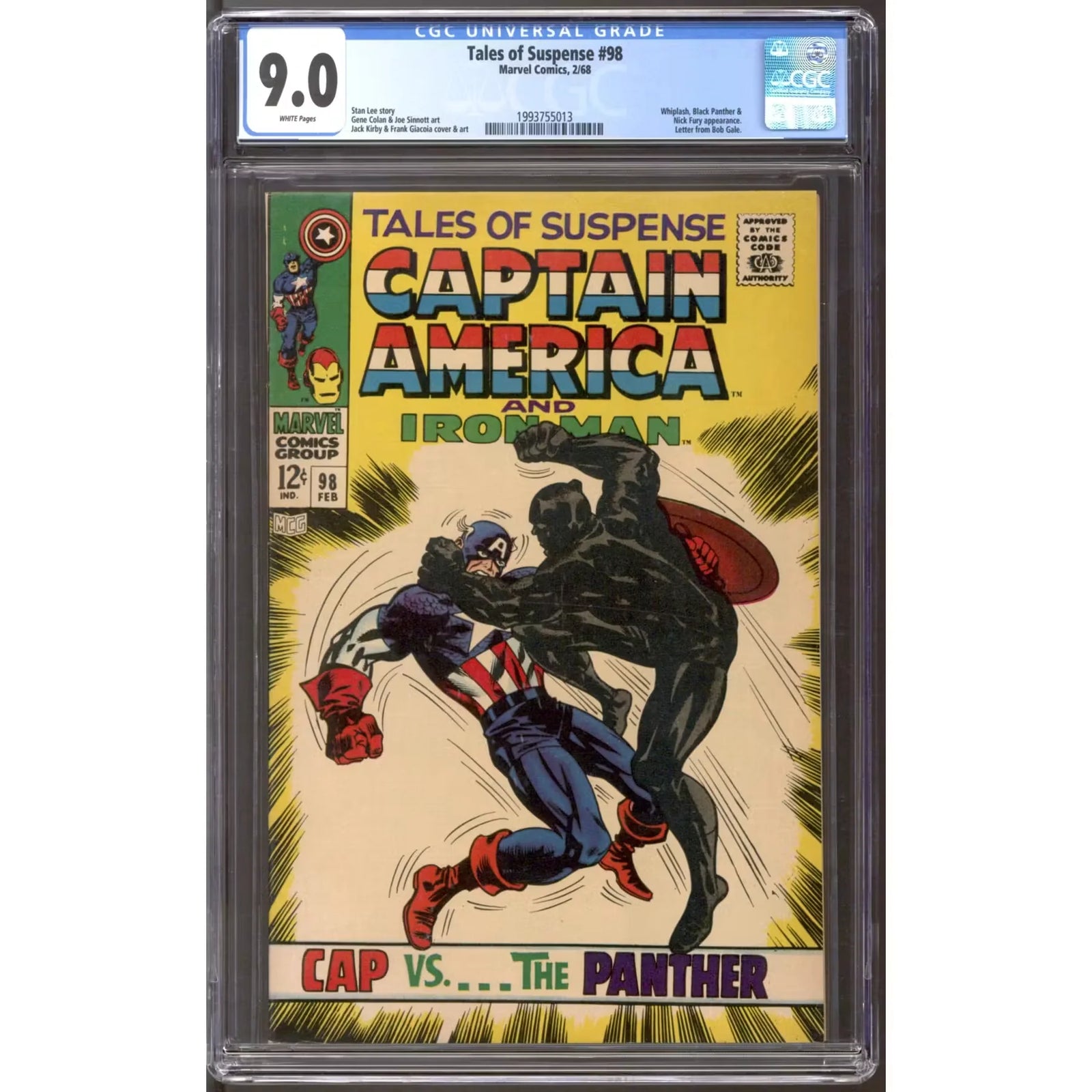 Tales of Suspense #98 | CGC 9.0 Grade
