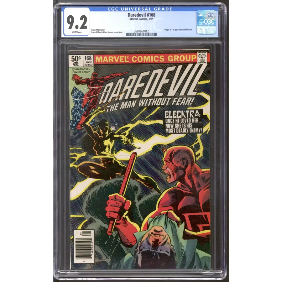 Daredevil #168 Newsstand Variant | CGC 9.2