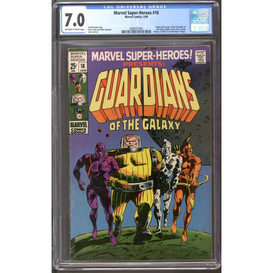 Marvel Super-Heroes #18 Comic Book | CGC 7.0 Graded