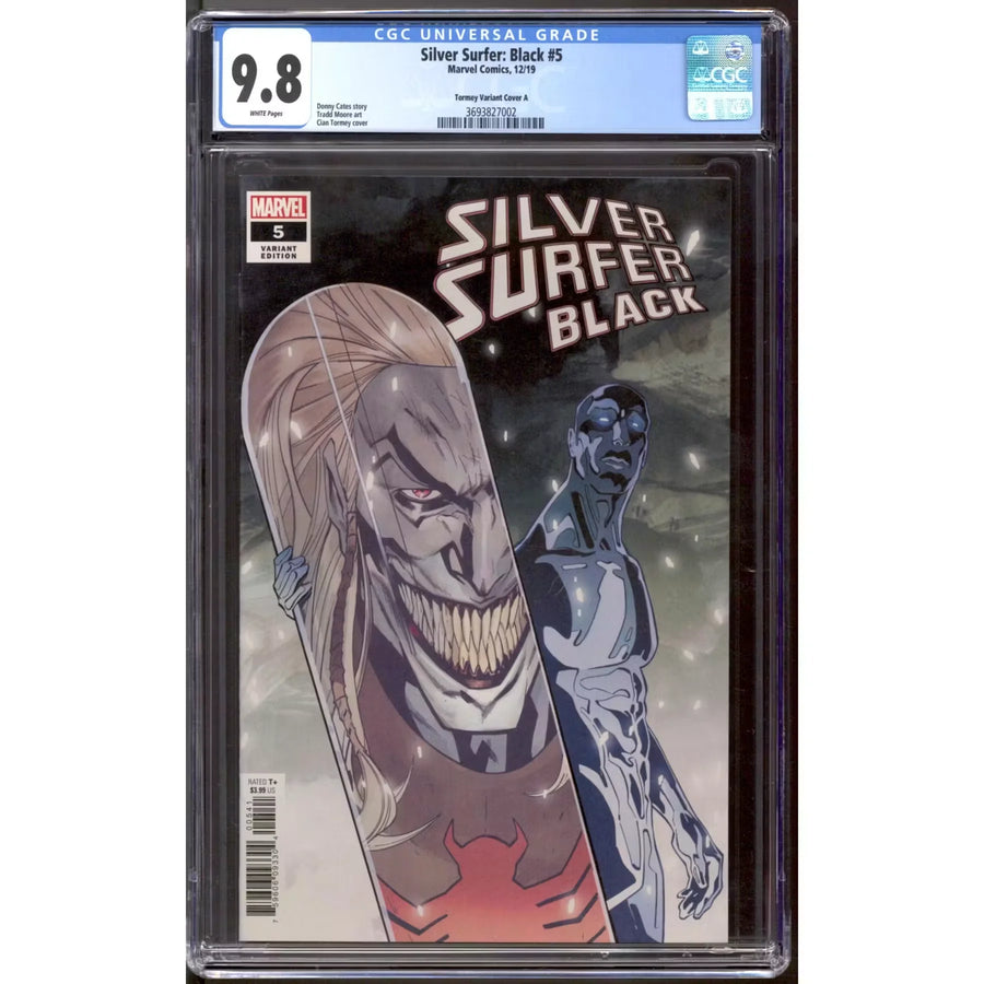 Silver Surfer: Black #5 Tormey Variant A | CGC 9.8