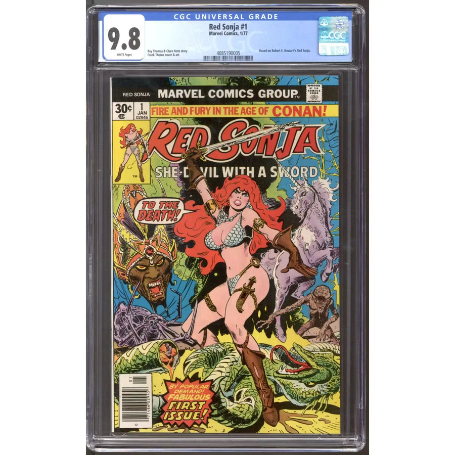 Red Sonja #1 Comic Book | CGC 9.8 Grade