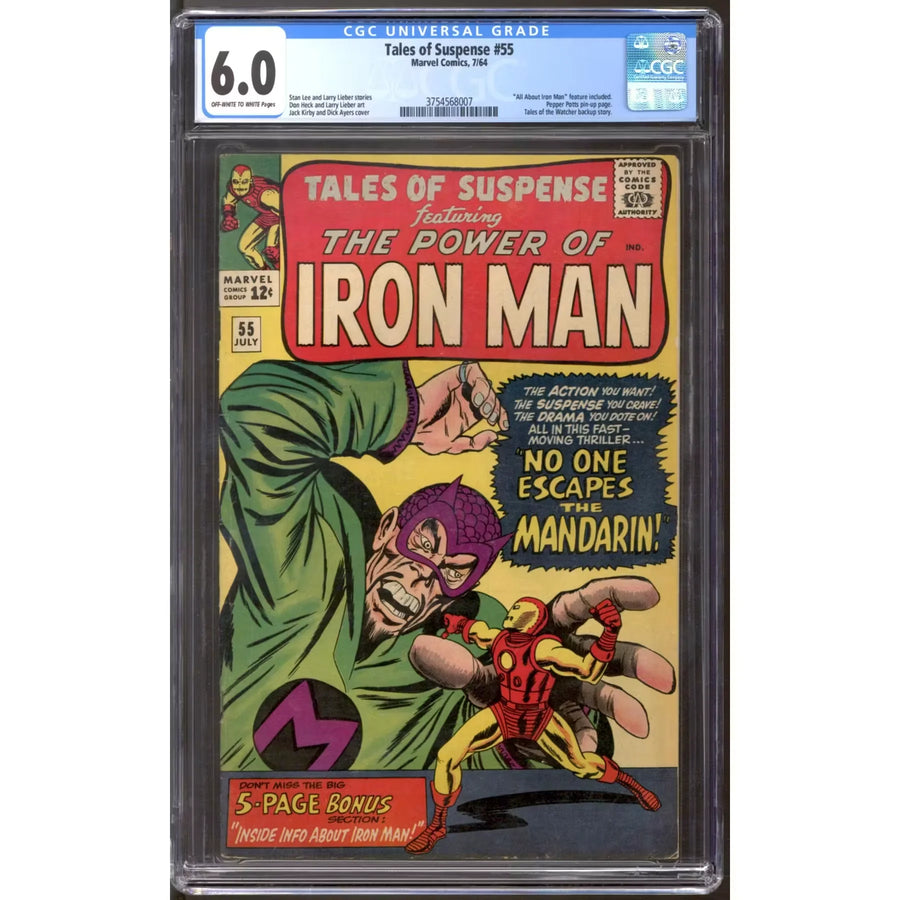Tales of Suspense #55 | CGC 6.0 (OW-W)
