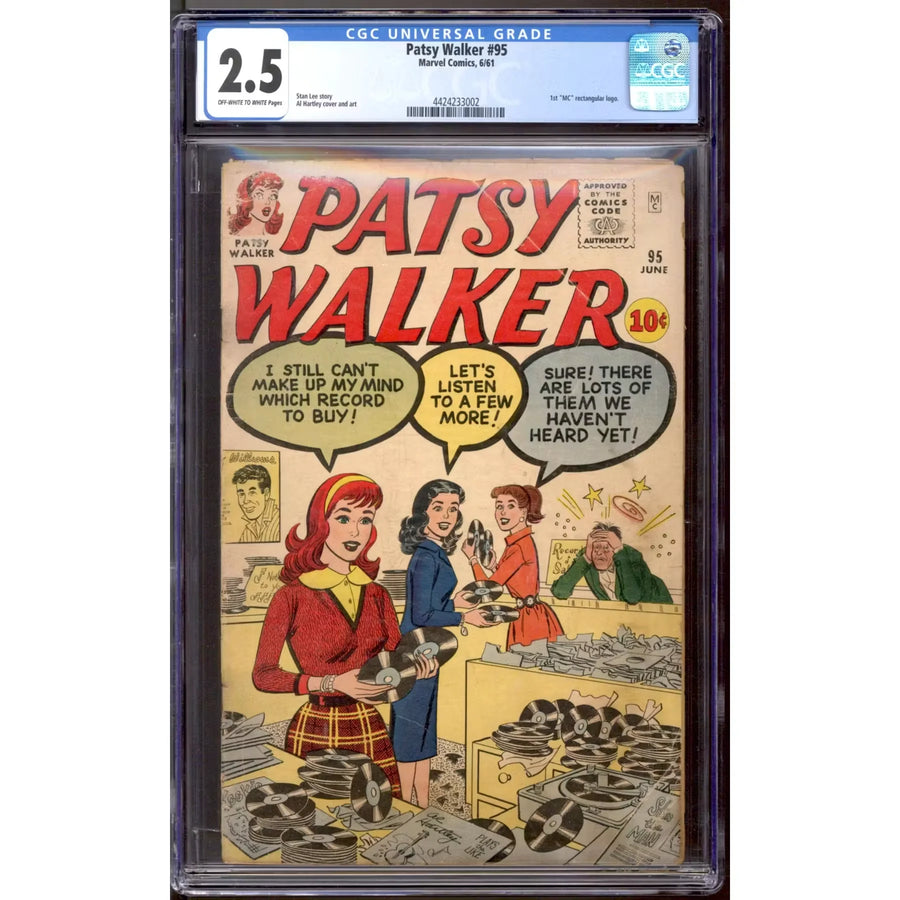 Patsy Walker #95 CGC 2.5 (OW-W) | Graded Comic