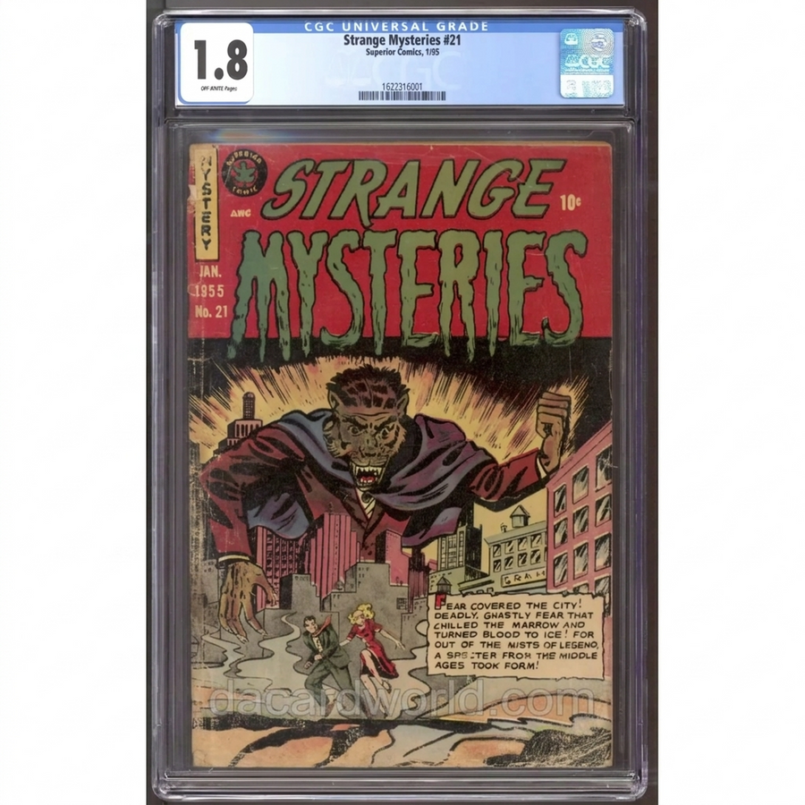 Strange Mysteries #21 Comic Book | CGC 1.8 (OW)