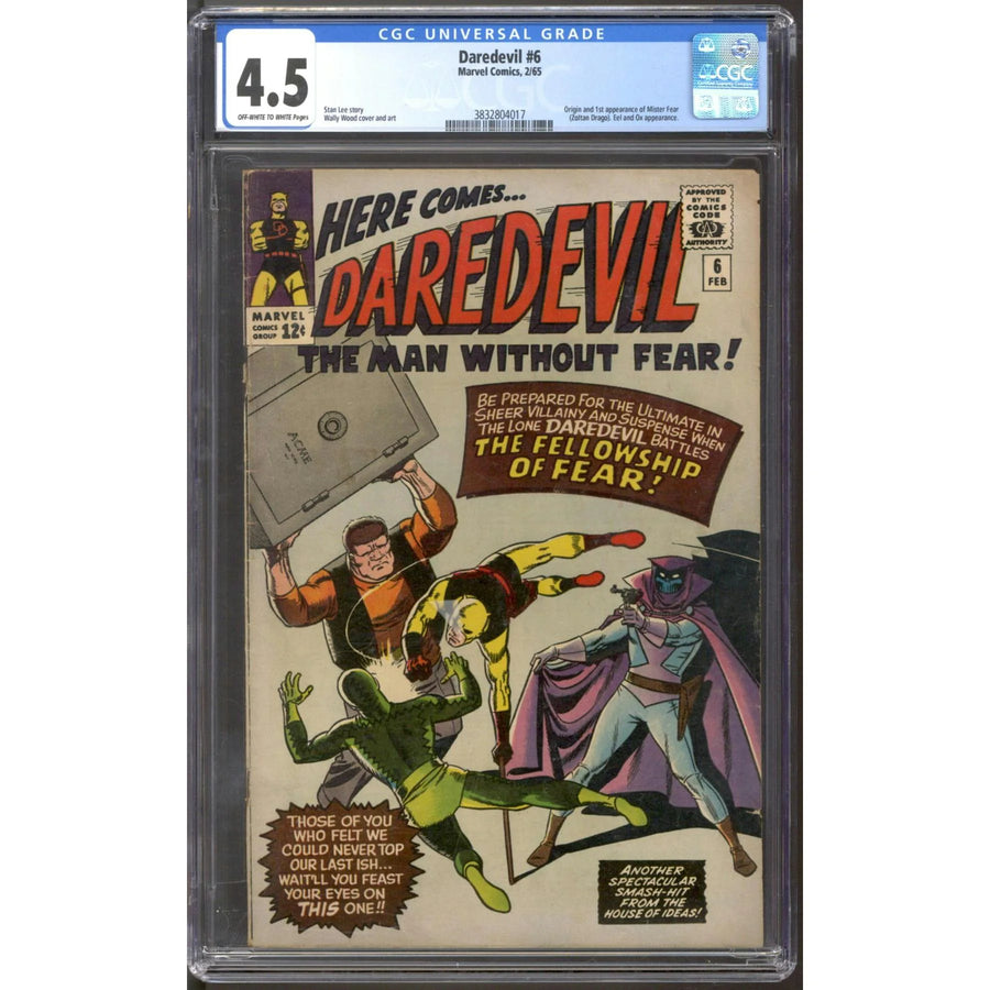 Daredevil #6 CGC 4.5 (C-OW) | Graded Comic