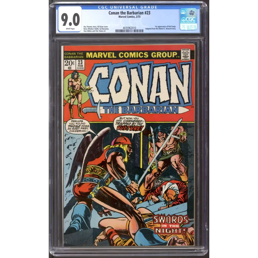 Conan the Barbarian #23 CGC 9.0 | Graded Comic Book