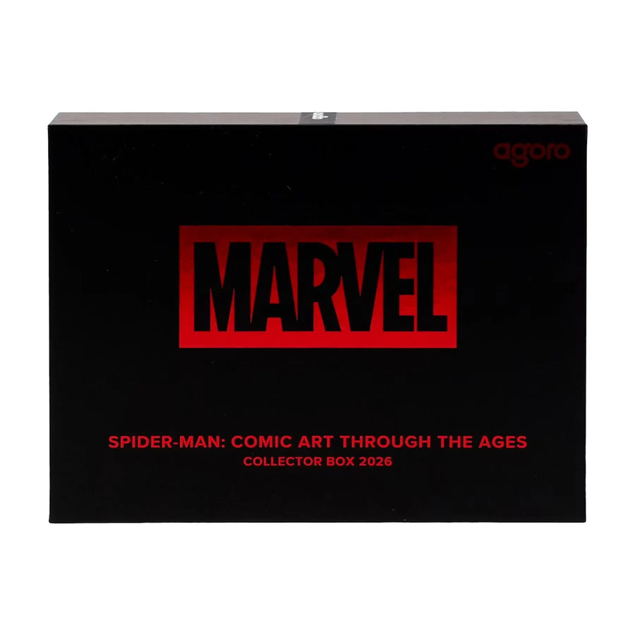 2026 Agoro Marvel Spider-Man Comic Art Through The Ages Collectible Coin Box (Ships Sealed Only)