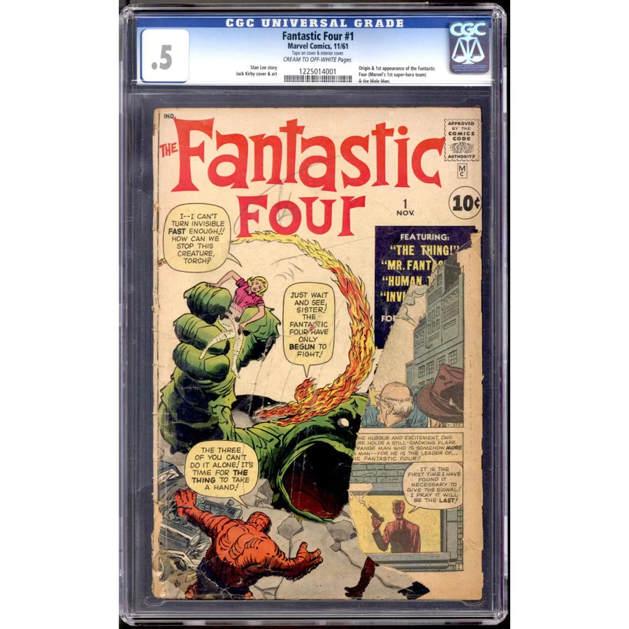 Fantastic Four #1 Comic Book | CGC 0.5 Graded