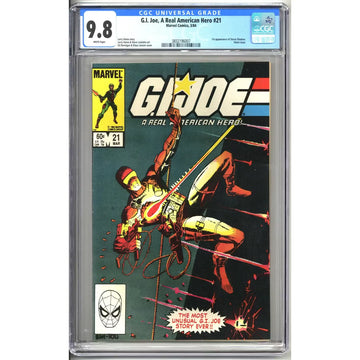 G.I. Joe, A Real American Hero #21 | CGC 9.8 Graded