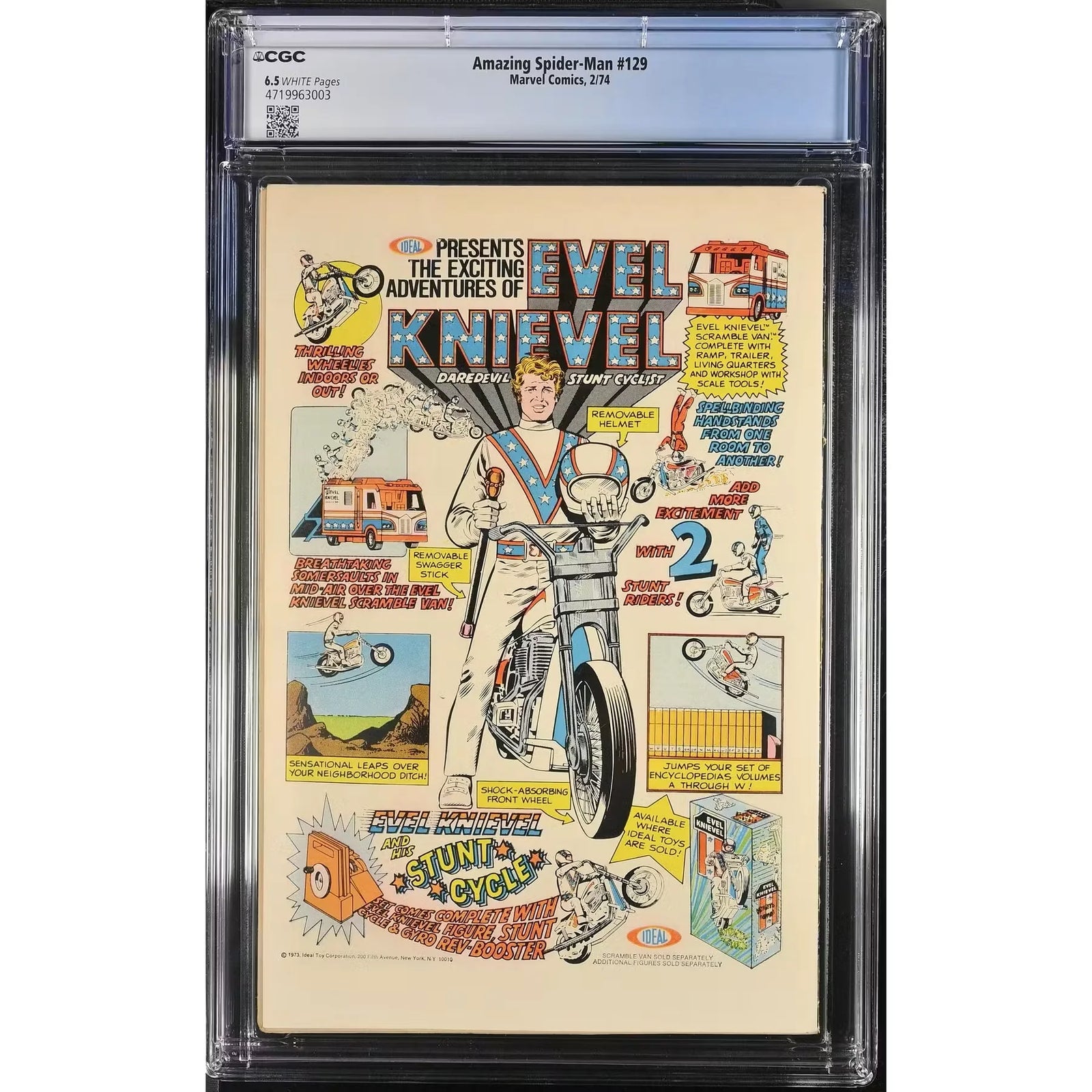 Amazing Spider-Man #129 CGC 6.5 | First Appearance Punisher