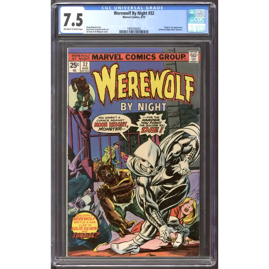 Werewolf By Night #32 CGC 7.5 (OW-W) | Graded Comic Book