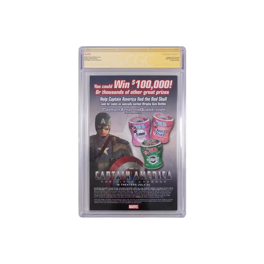 Ultimate Fallout #4 CGC 9.6 Signed Clayton Crain | Signature Series