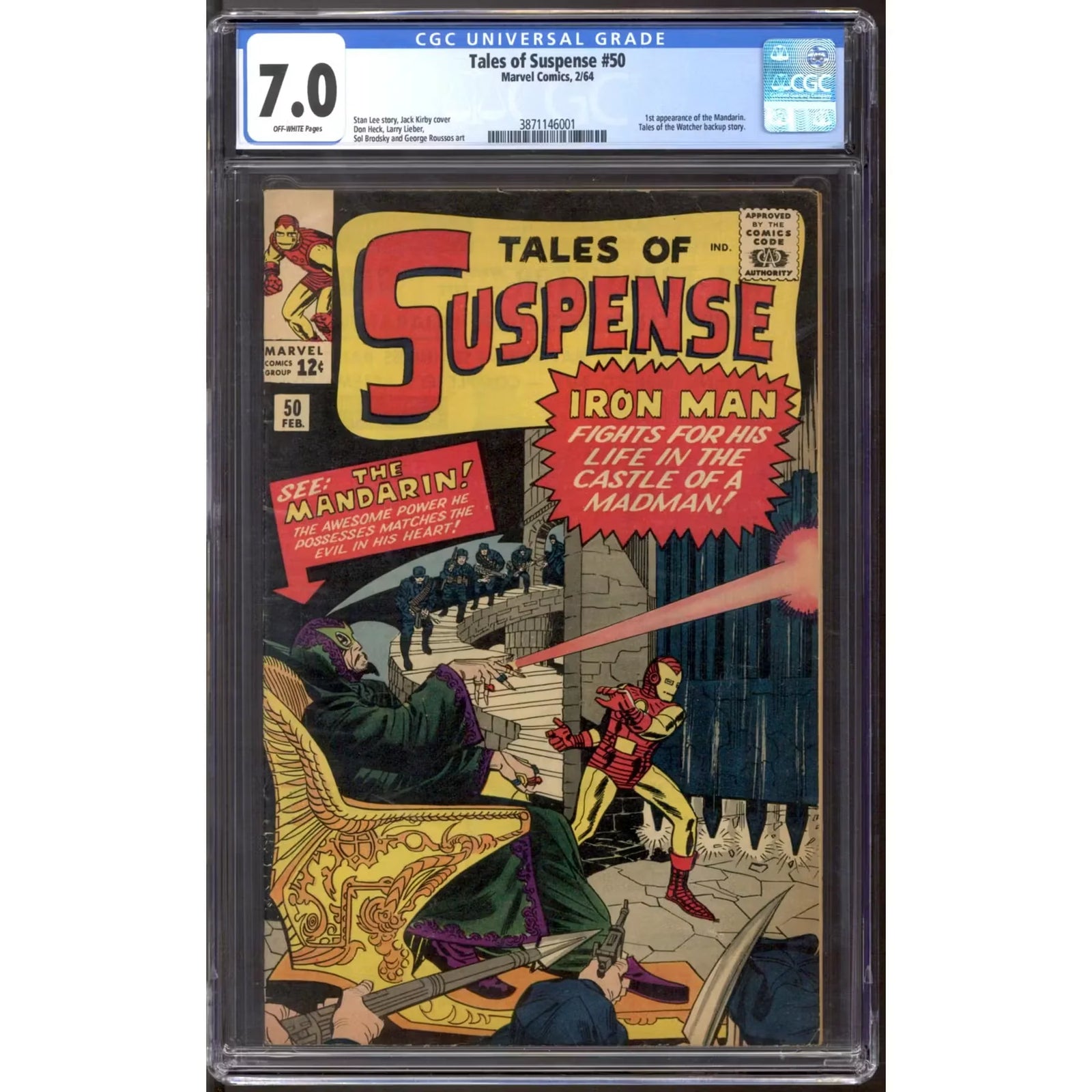 Tales of Suspense #50 | CGC 7.0 (OW) Graded