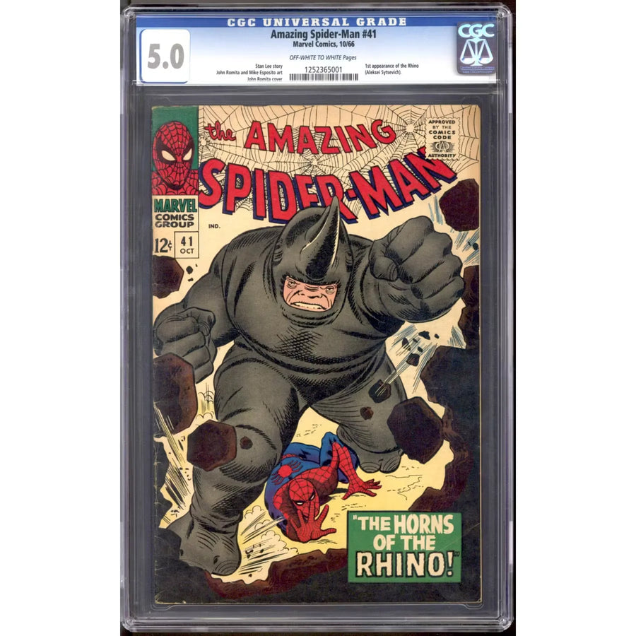 Amazing Spider-Man #41 CGC 5.0 (OW-W) | Graded
