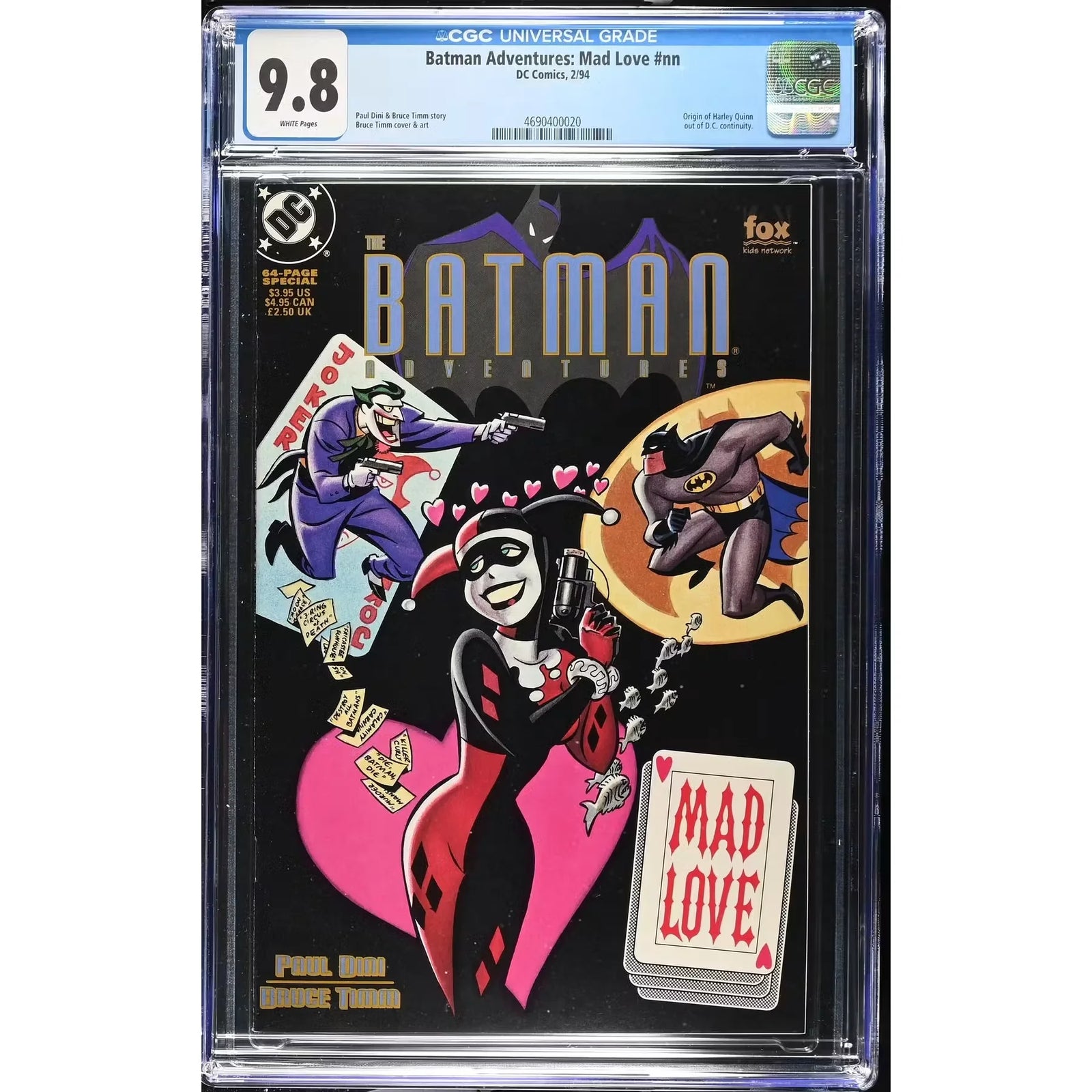 Batman Adventures Mad Love #nn | CGC 9.8