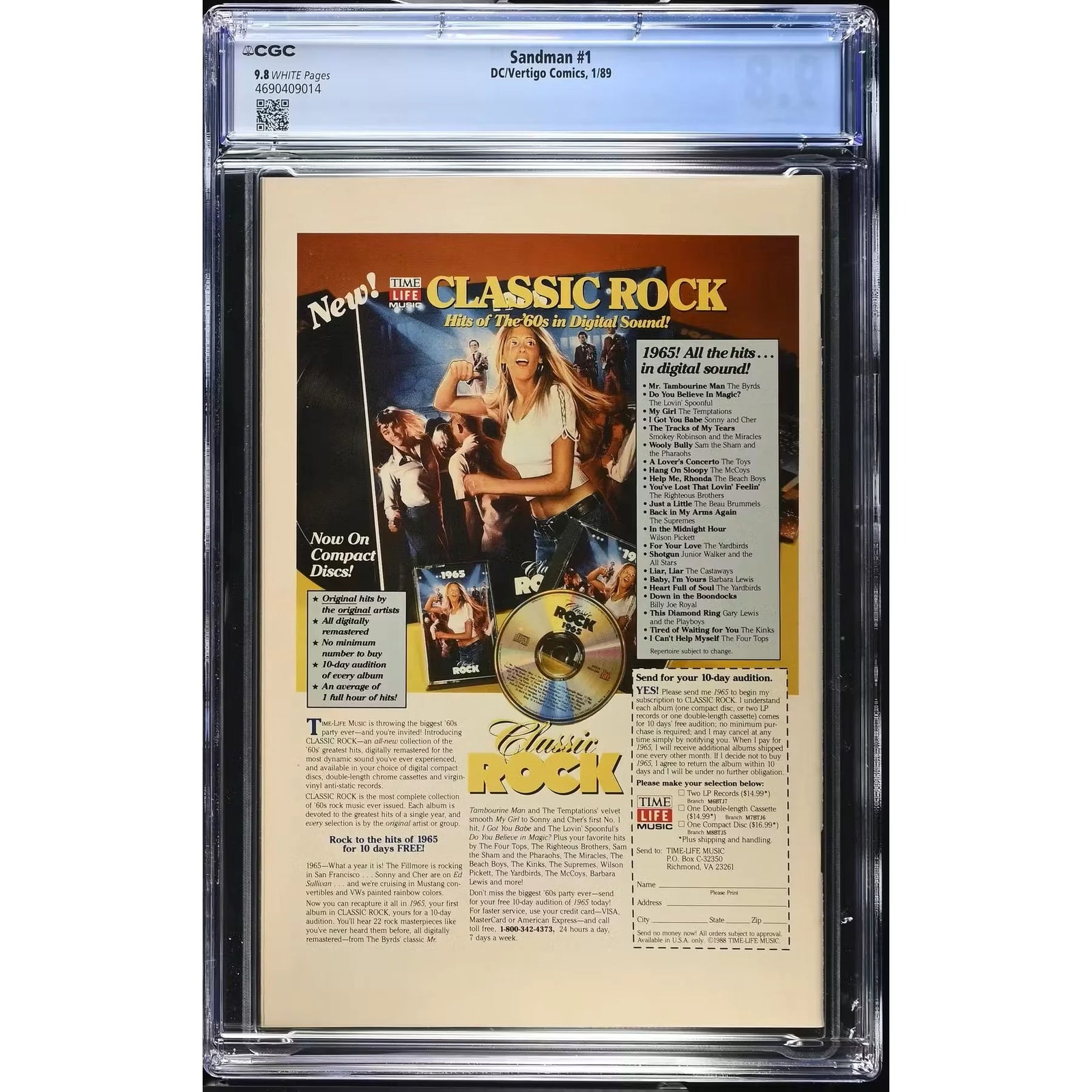 Sandman #1 Comic Book | CGC 9.8 (W)