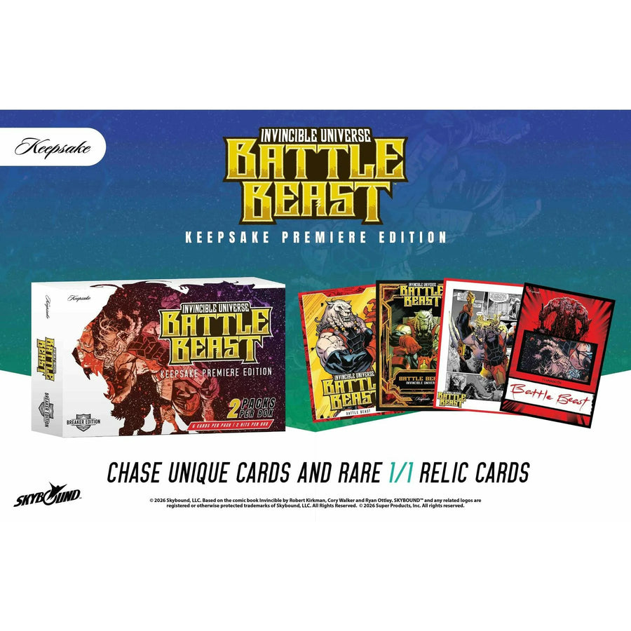 2026 Keepsake Battle Beast Premiere Breaker 10-Box Case | Presell