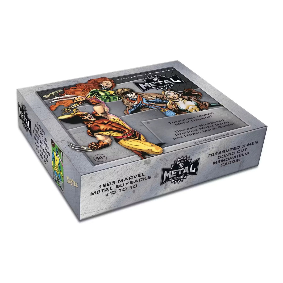 2021 Upper Deck Marvel X-Men Metal Universe Cards Hobby Box - D2 | P4218726