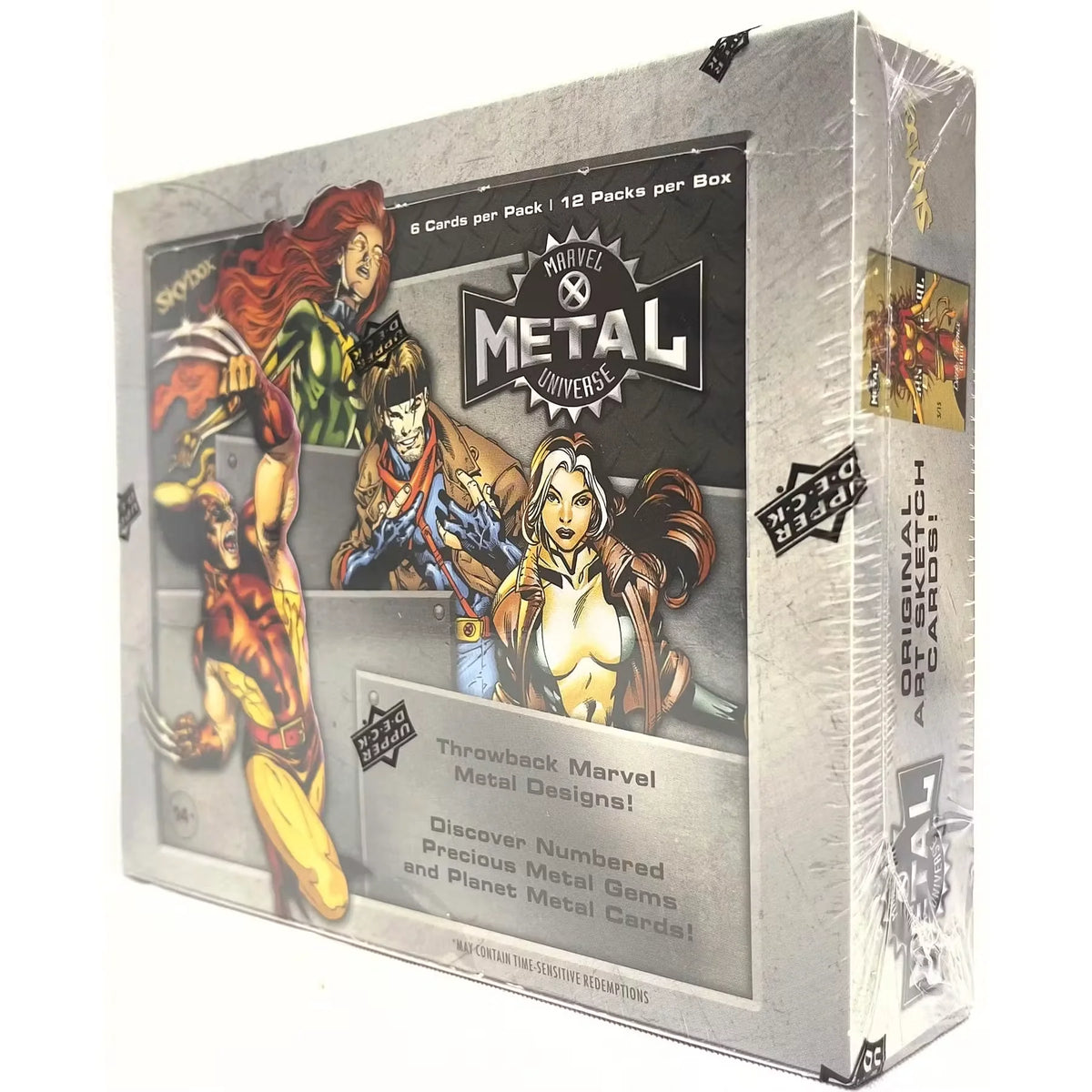 2021 Upper Deck Marvel X-Men Metal Universe Cards Hobby Box - D2 | P4218726