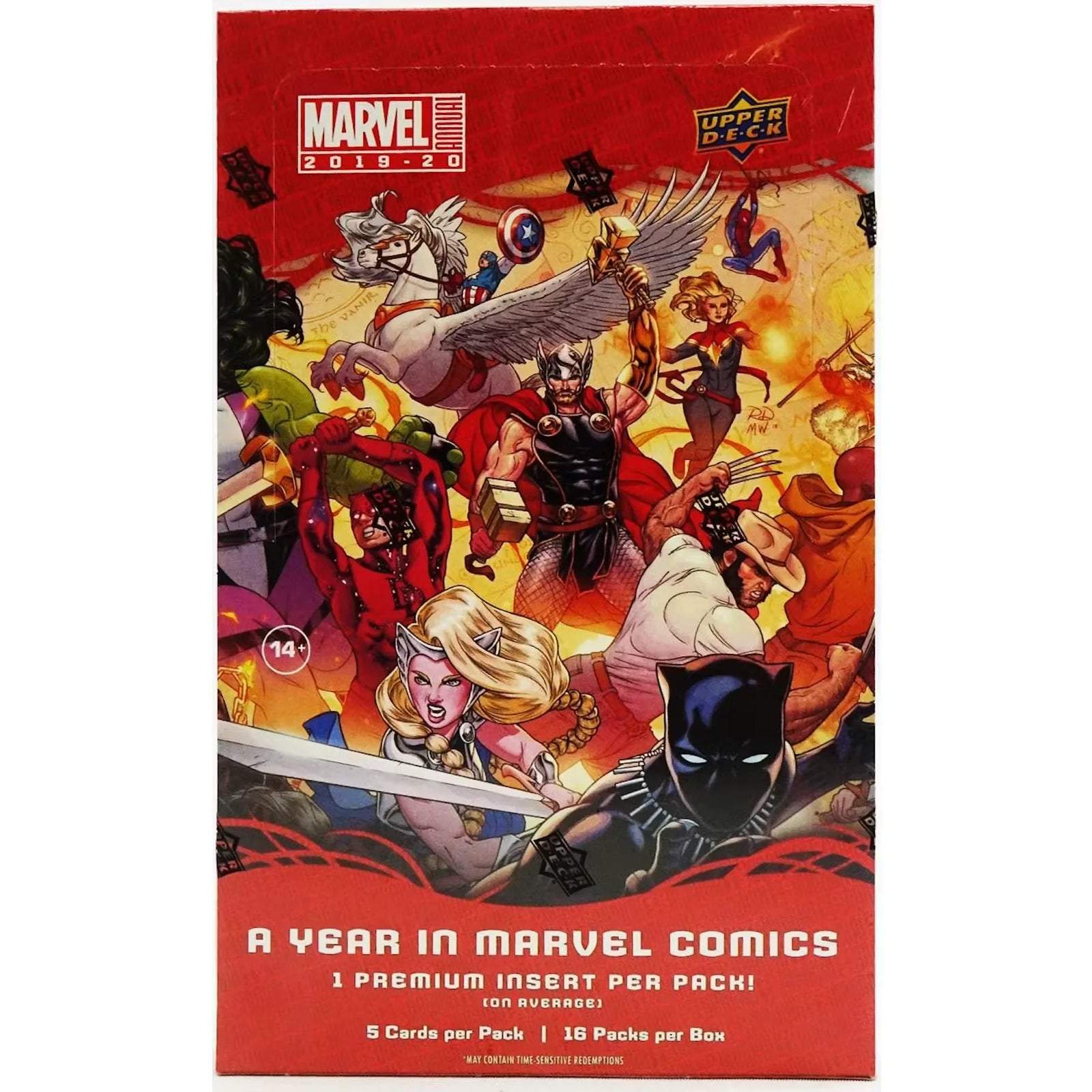 Marvel Annual Hobby Box (2019-20 Upper Deck) (Ships Sealed Only) - D