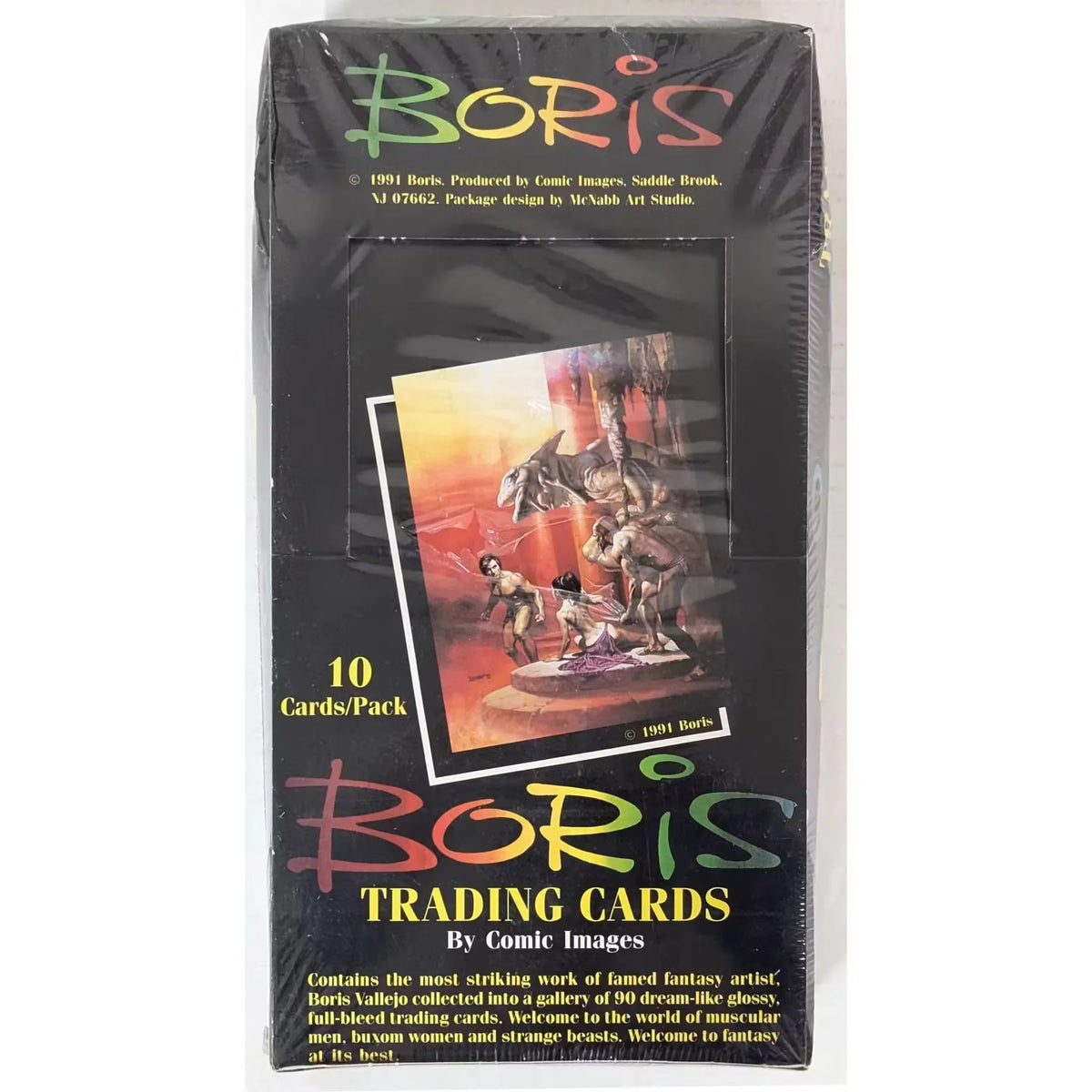 Boris Series 1 Hobby Box | 1991 Comic Images | P5177010