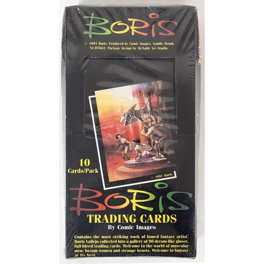 Boris Series 1 Hobby Box | 1991 Comic Images | P5177010