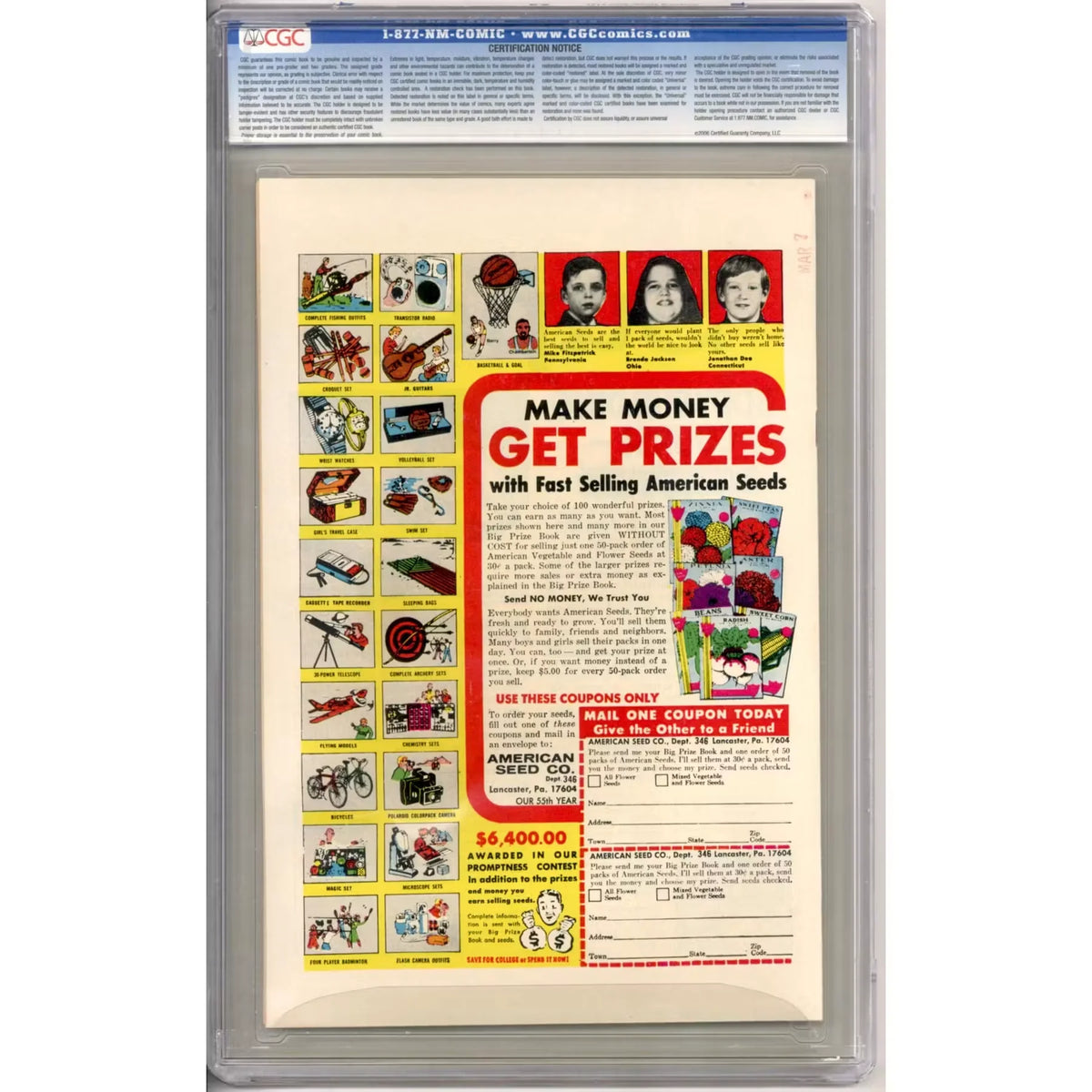 Amazing Spider-Man #121 Comic Book | CGC 9.8 | P5422494