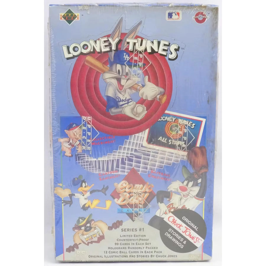 1990 Upper Deck Comic Ball Series 1 Baseball Wax Box (Ships Sealed Only)