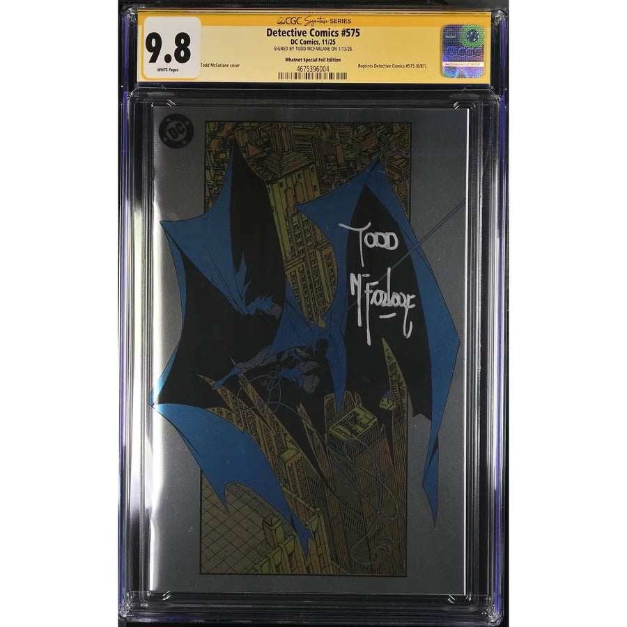 Detective Comics #575 NYCC 2025 Variant | CGC 9.8 Todd McFarlane Signature Series