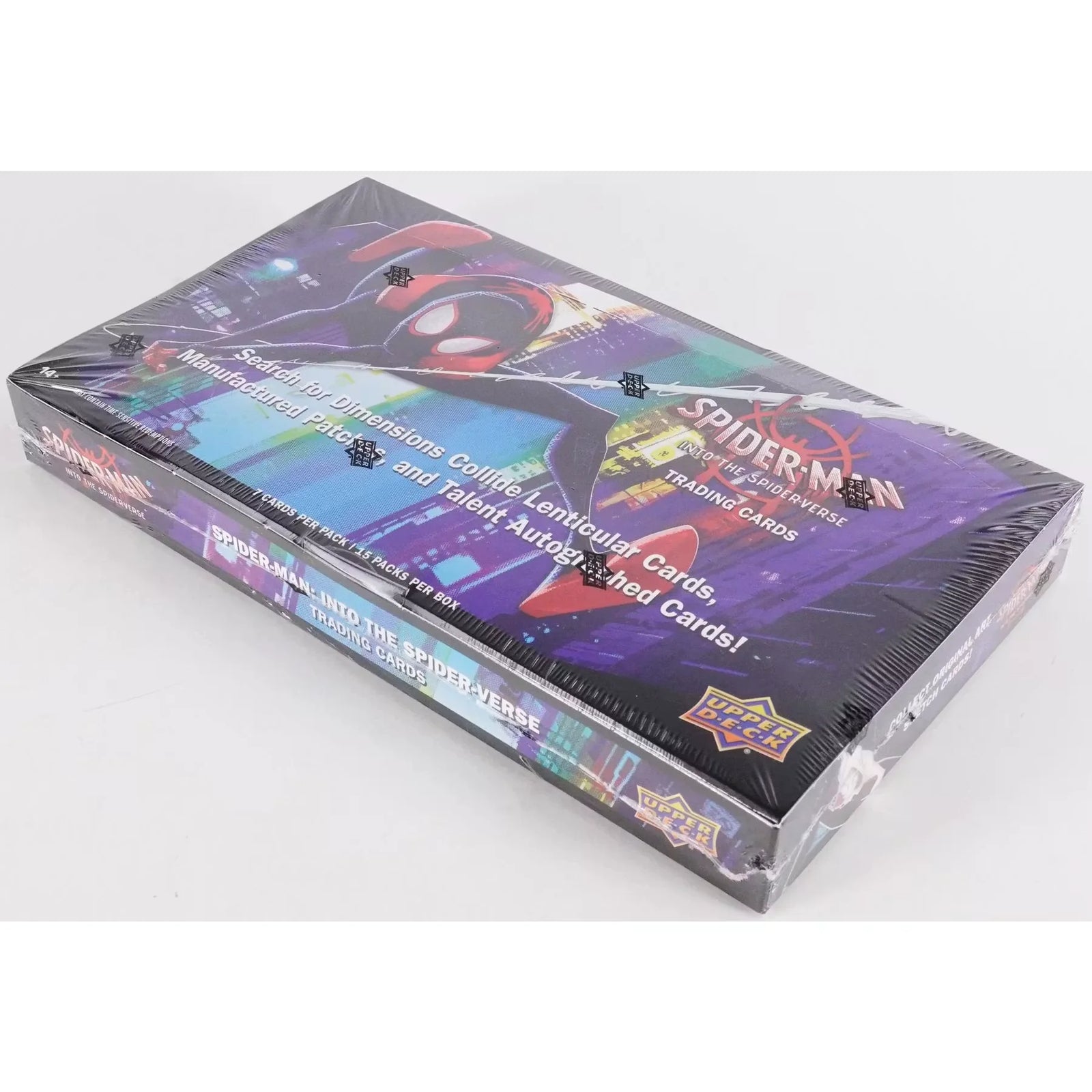 Spider-Man Into the Spider-Verse Trading Cards Hobby Box | 2022 Upper Deck (Ships Sealed Only)