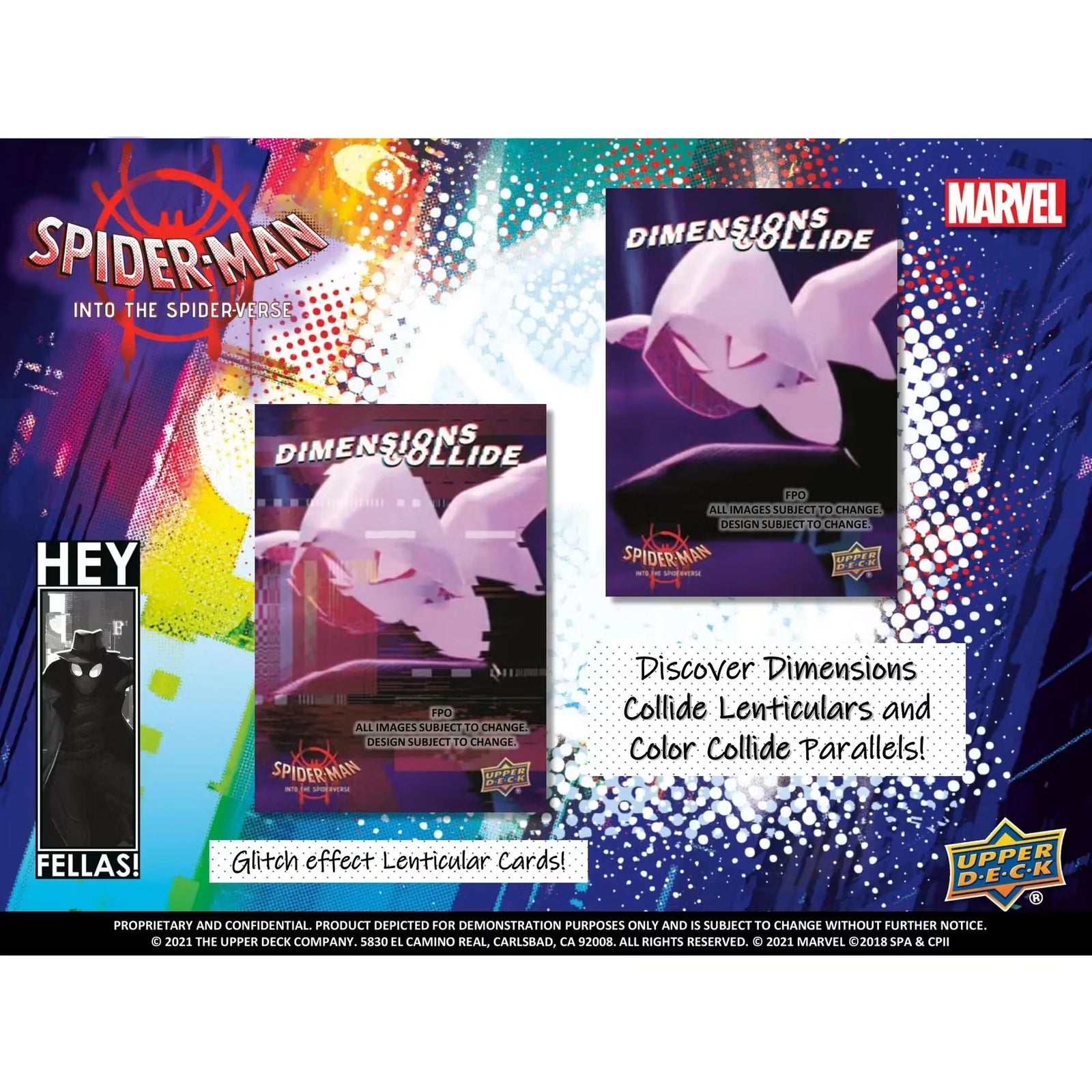 Spider-Man Into the Spider-Verse Trading Cards Hobby Box | 2022 Upper Deck (Ships Sealed Only)
